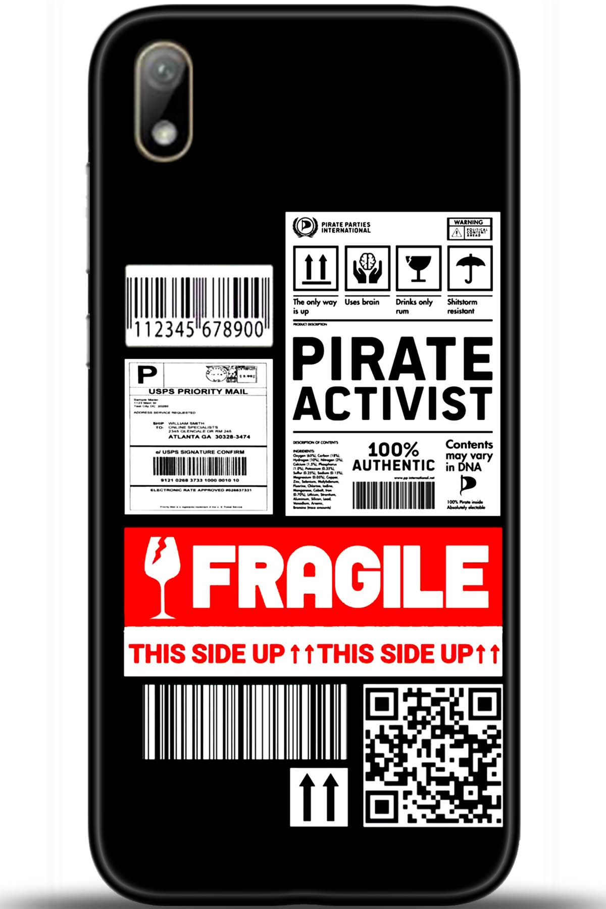 Huawei Y5 2019 Uyumlu Kılıf HD Baskılı Kılıf - Followed Institution 5447