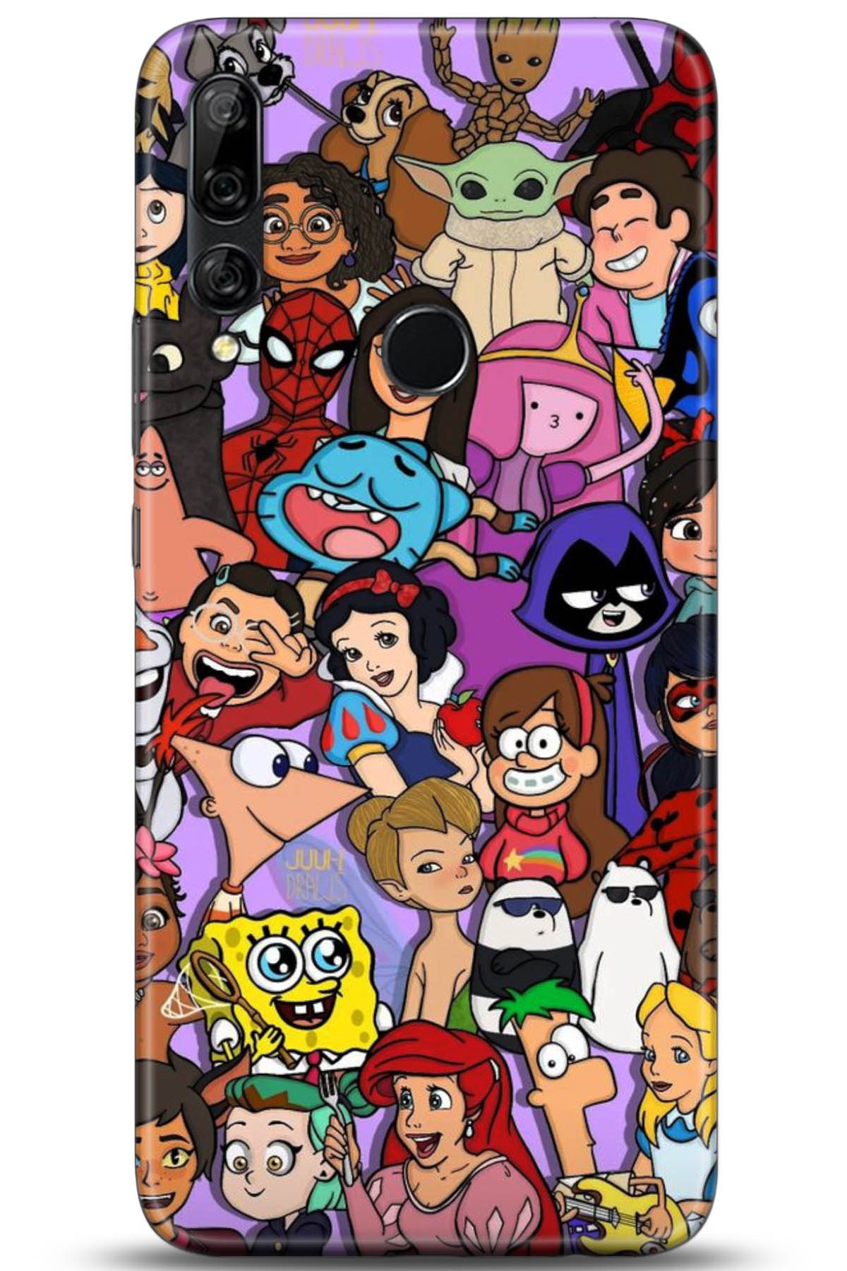 Huawei Y9 Prime 2019 Uyumlu Kılıf HD Baskılı Kılıf - Followed Institution 5168