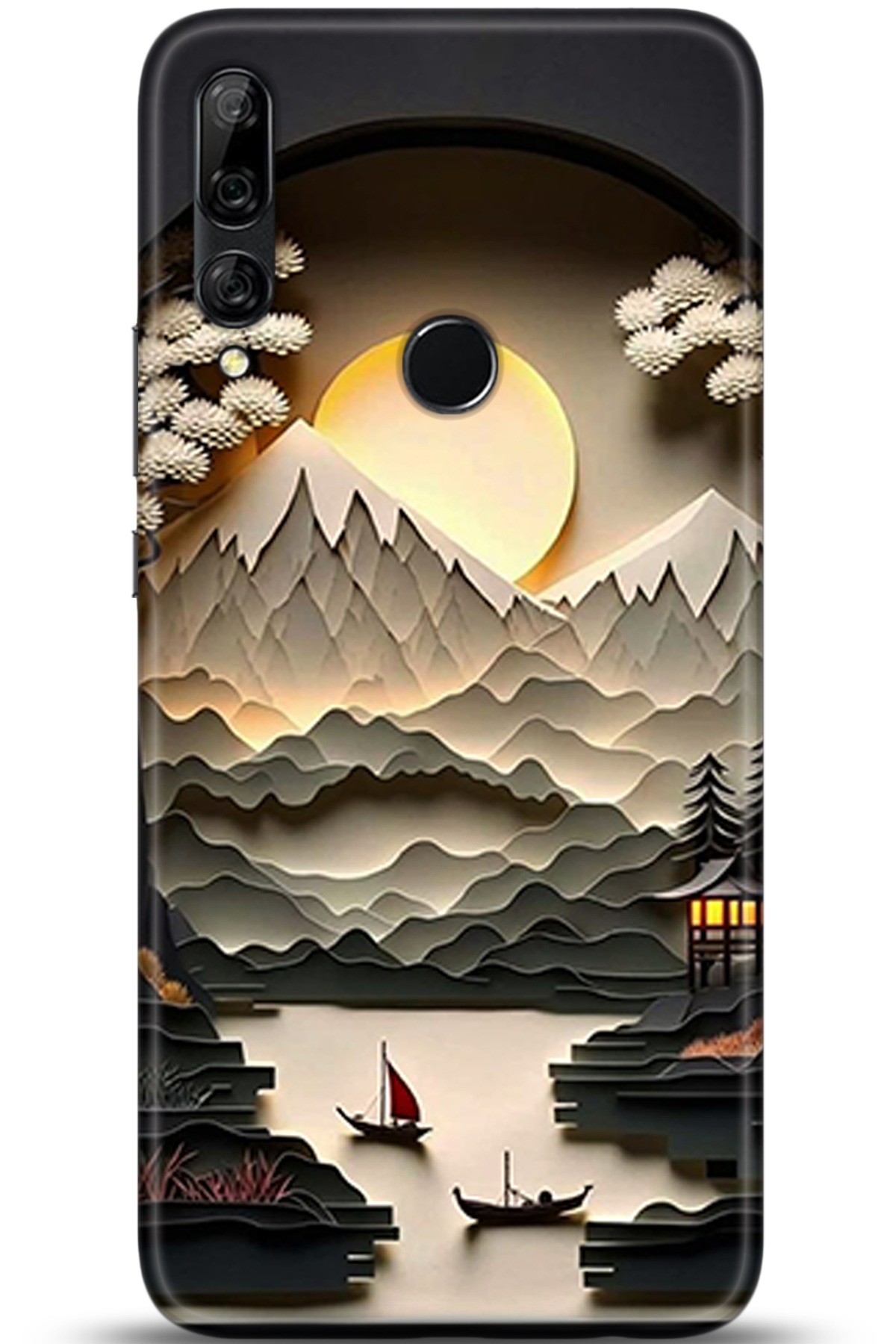 Huawei Y9 Prime 2019 Uyumlu Kılıf HD Baskılı Kılıf - Followed Institution 5354