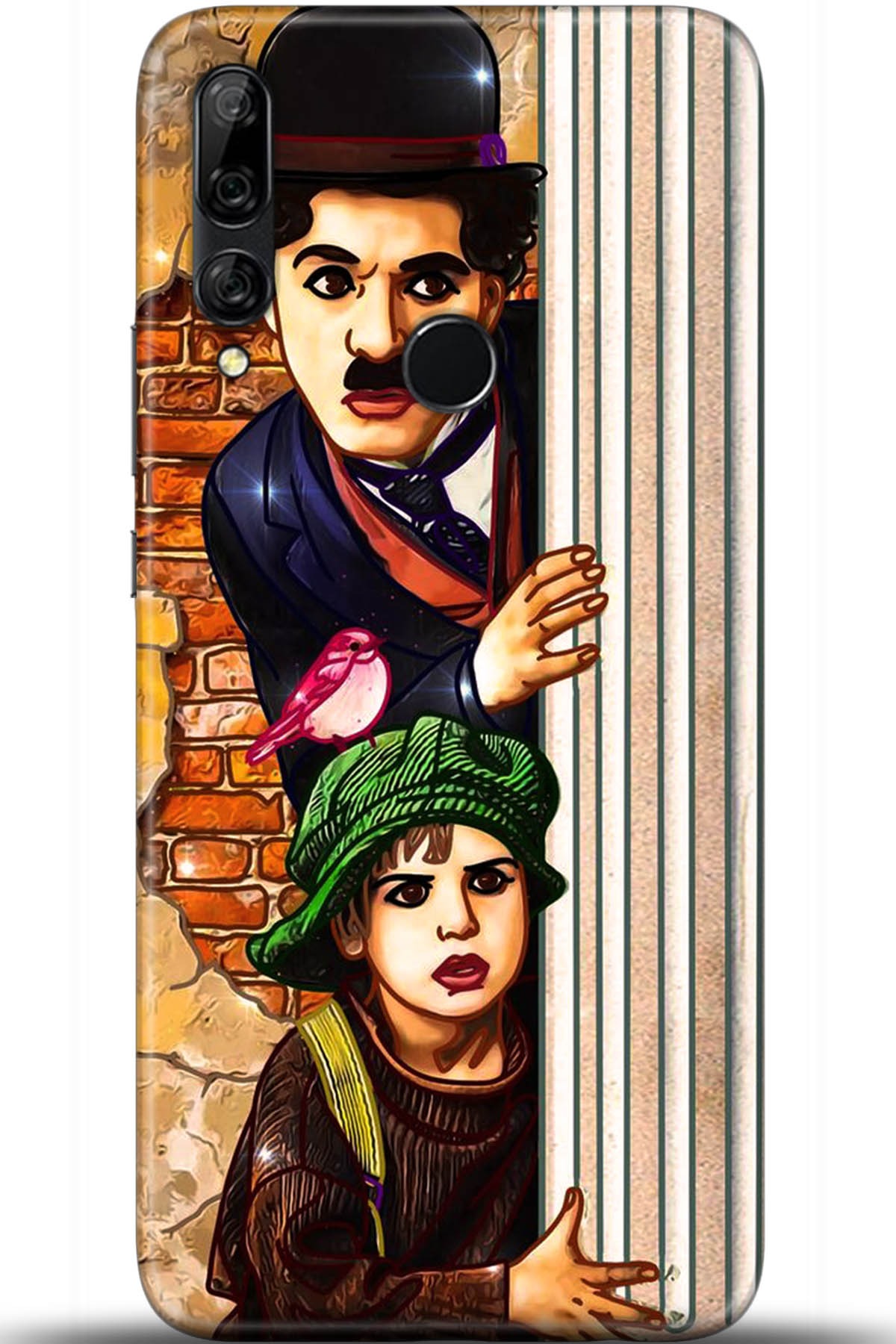 Huawei Y9 Prime 2019 Uyumlu Kılıf HD Baskılı Kılıf - Followed Institution 5694