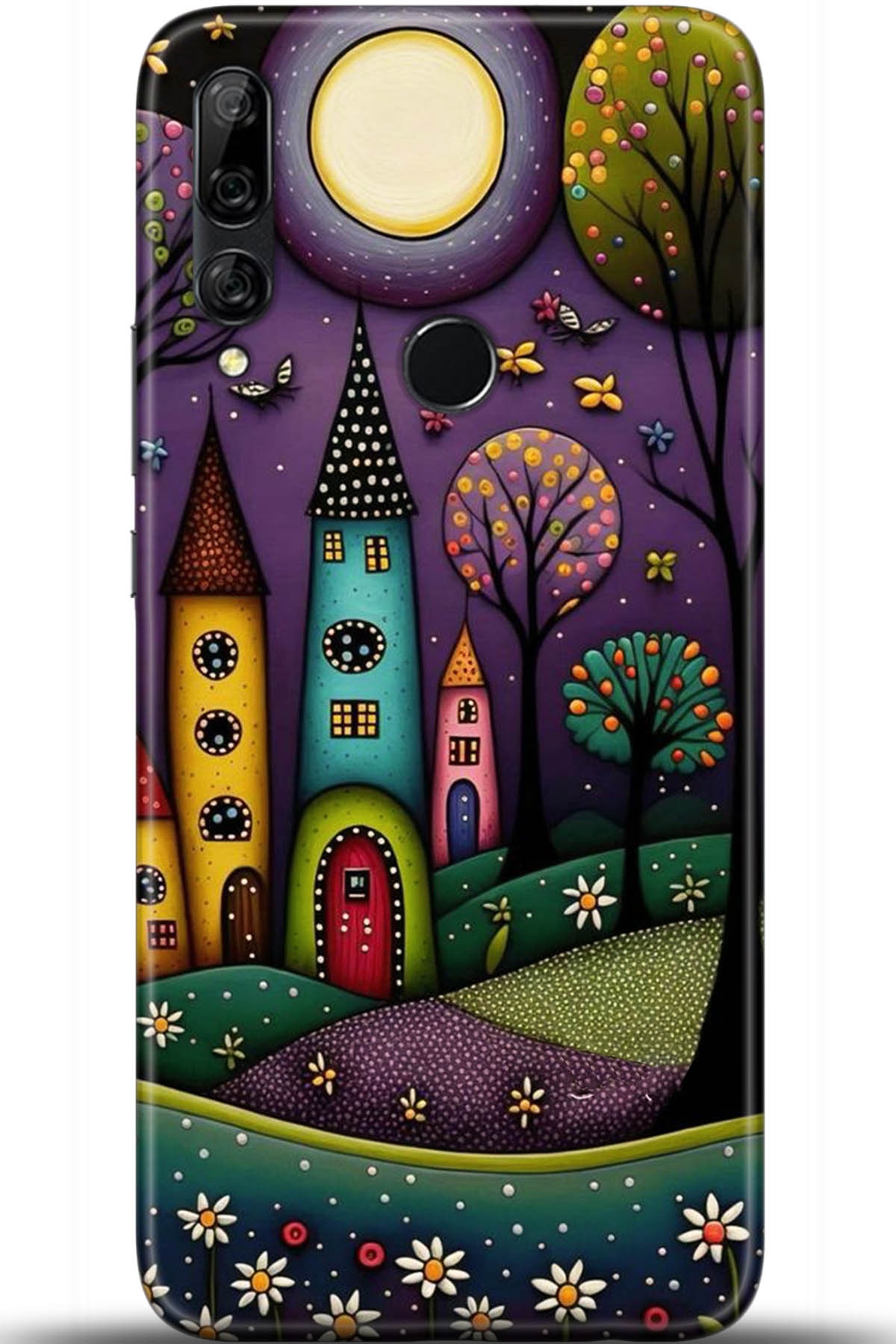 Huawei Y9 Prime 2019 Uyumlu Kılıf HD Baskılı Kılıf - Followed Institution 5704