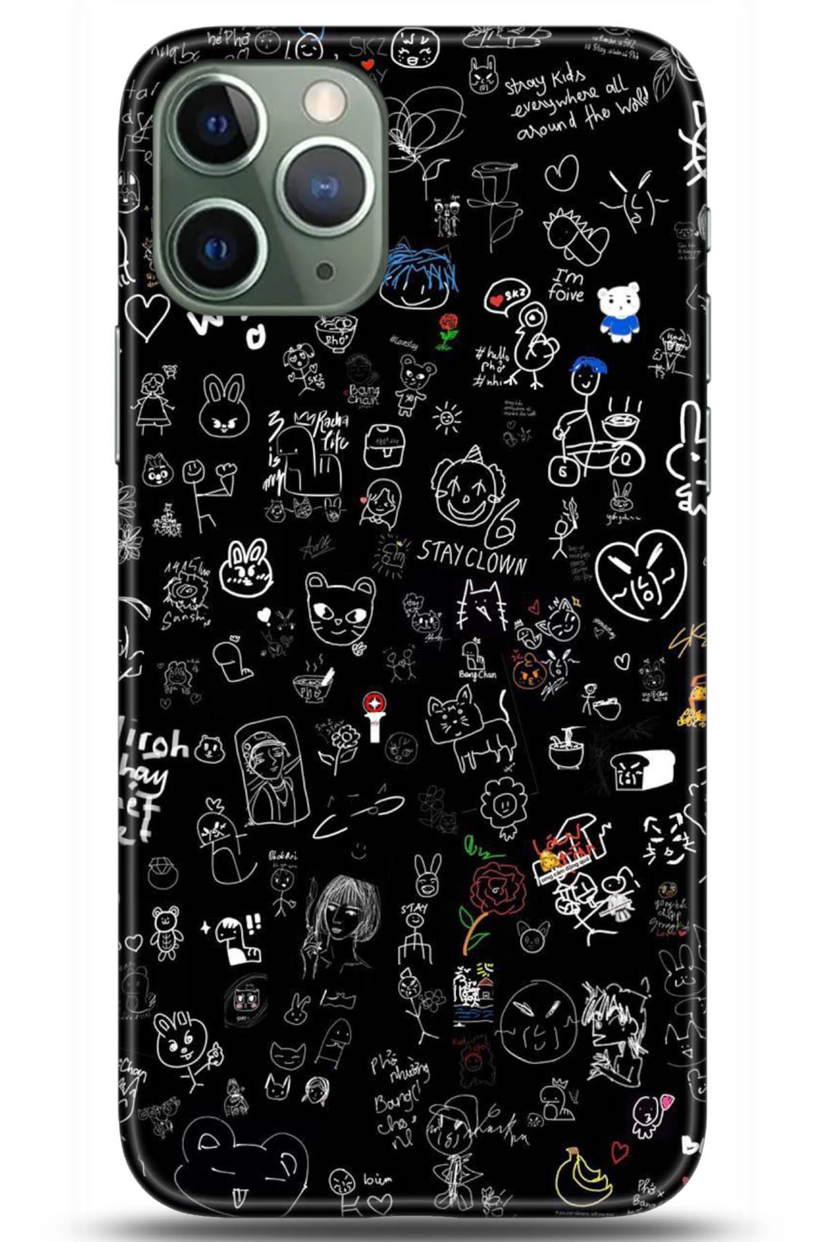 Apple iPhone 11 Pro Max Uyumlu Kılıf HD Baskılı Kılıf - Followed Institution 5143