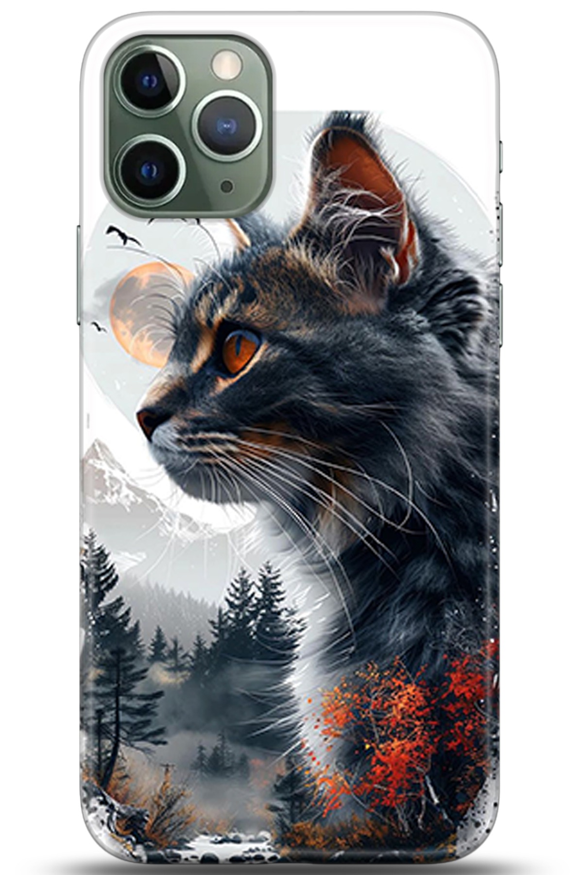 Apple iPhone 11 Pro Max Uyumlu Kılıf HD Baskılı Kılıf - Followed Institution 5319