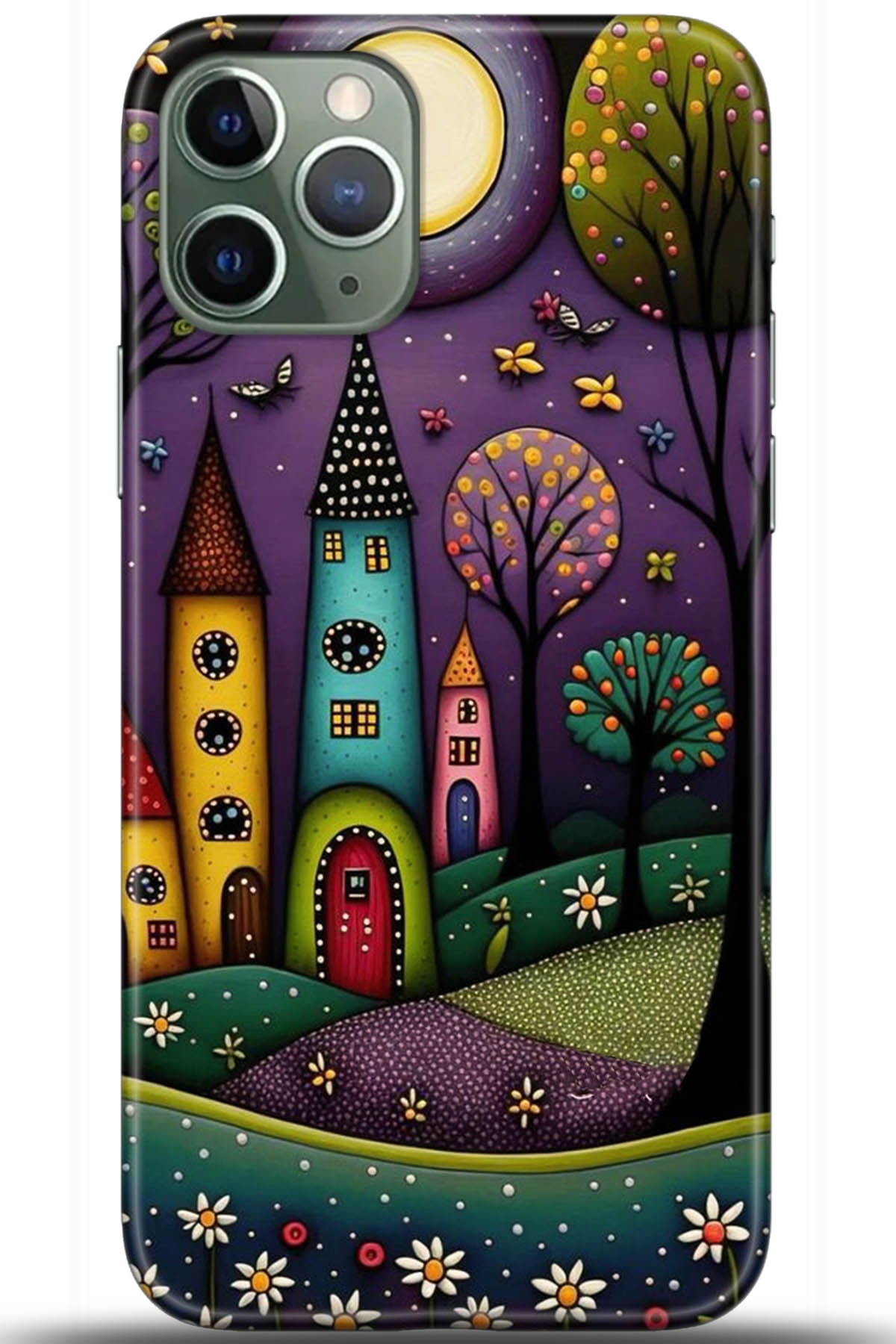 Apple iPhone 11 Pro Max Uyumlu Kılıf HD Baskılı Kılıf - Followed Institution 5704