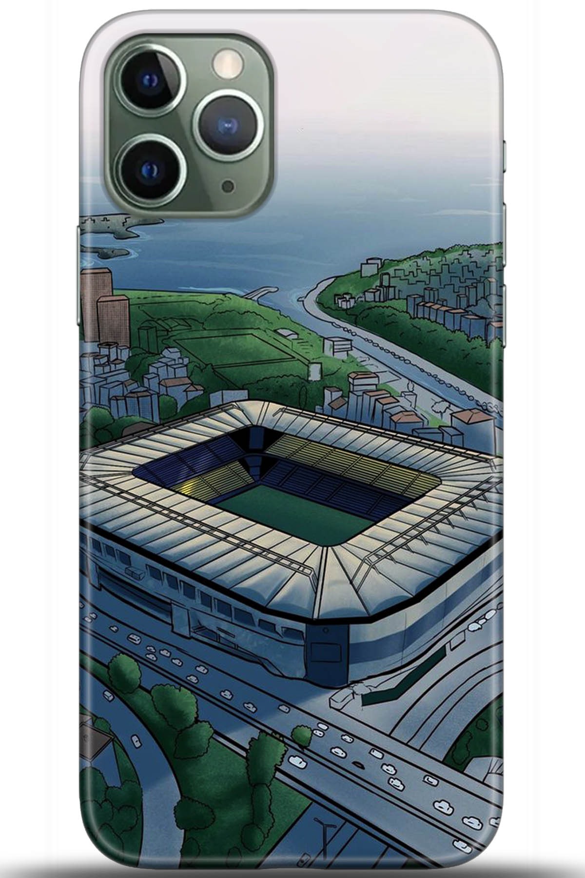 Apple iPhone 11 Pro Max Uyumlu Kılıf HD Baskılı Kılıf - Followed Institution 5715