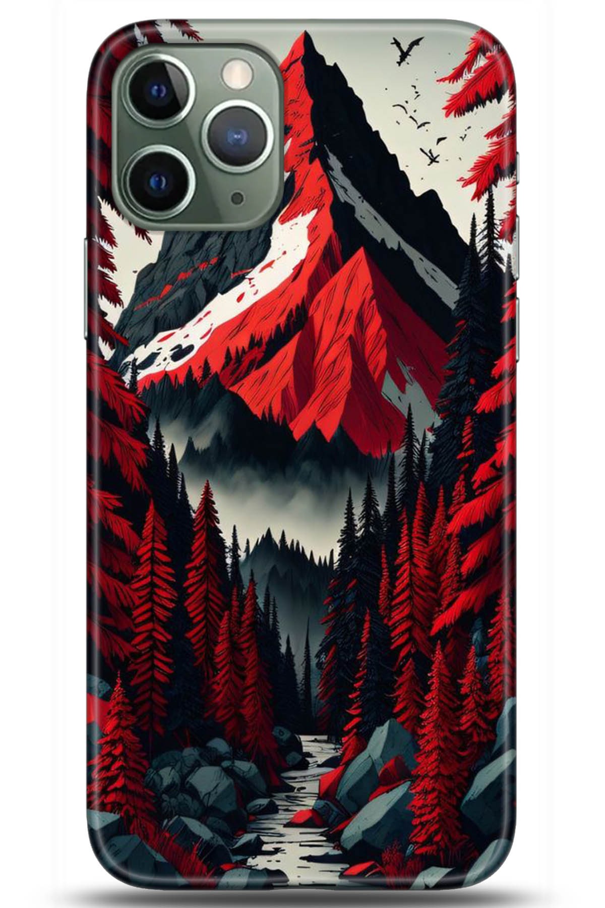 Apple iPhone 11 Pro Uyumlu Kılıf HD Baskılı Kılıf - Followed Institution 5196