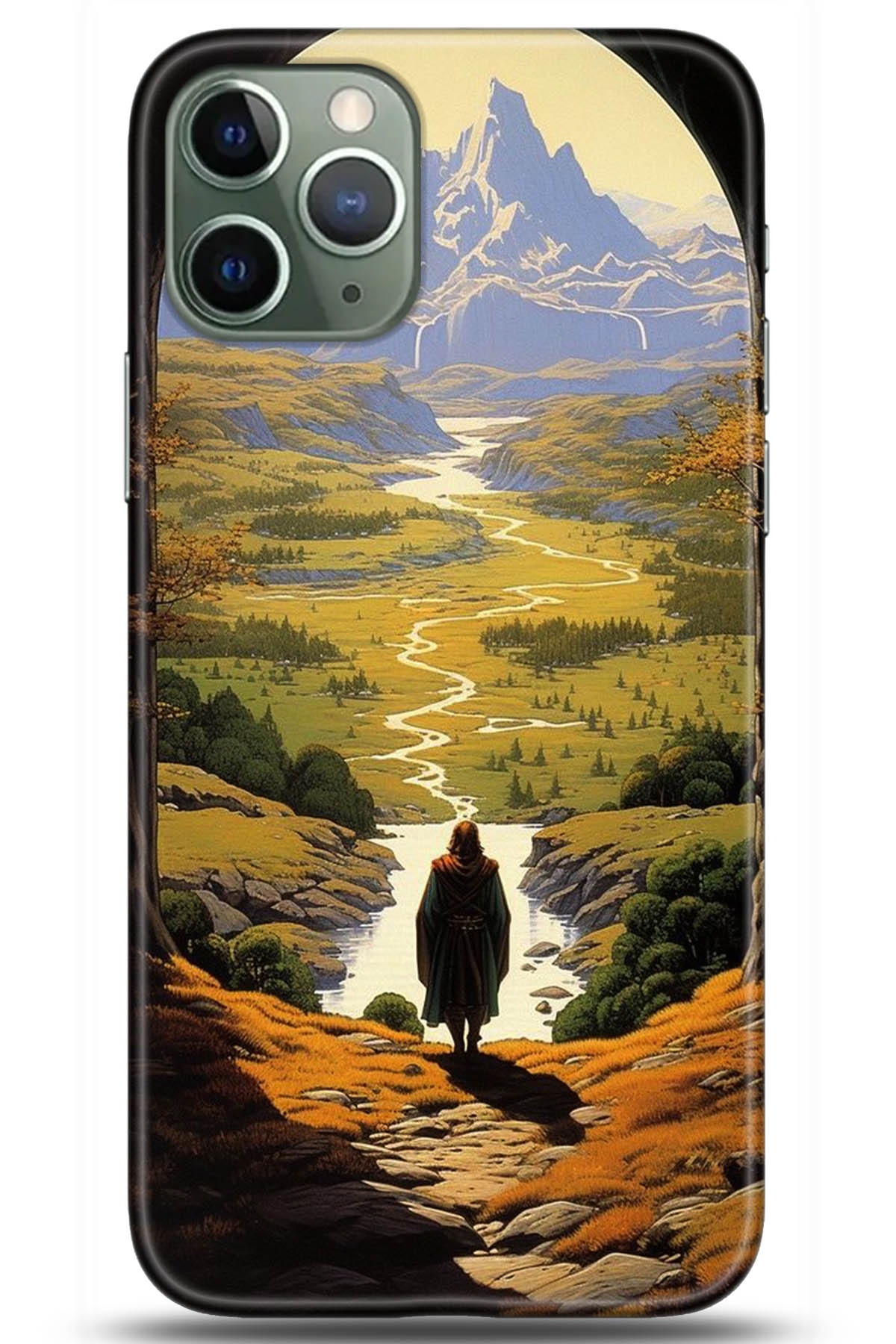 Apple iPhone 11 Pro Uyumlu Kılıf HD Baskılı Kılıf - Followed Institution 5263