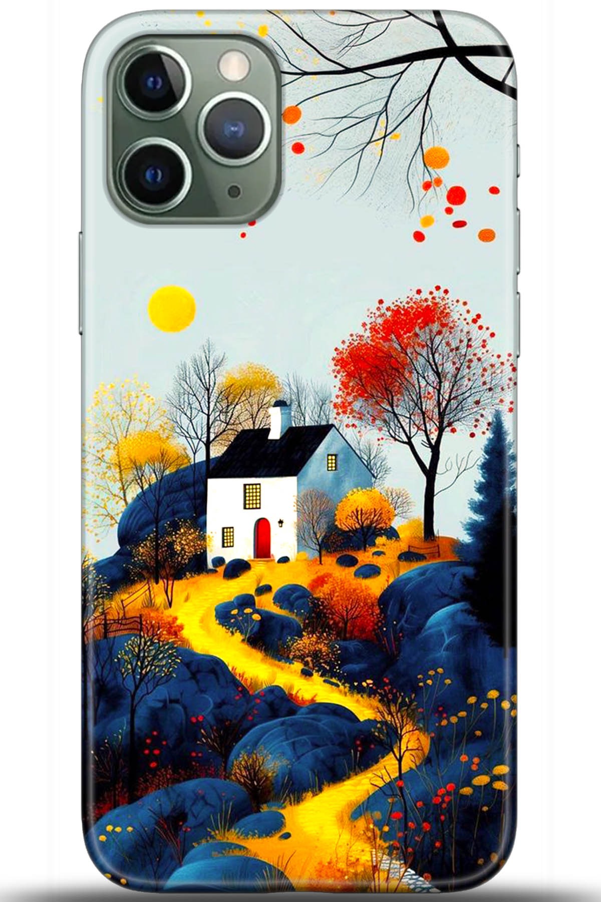 Apple iPhone 11 Pro Uyumlu Kılıf HD Baskılı Kılıf - Followed Institution 5569