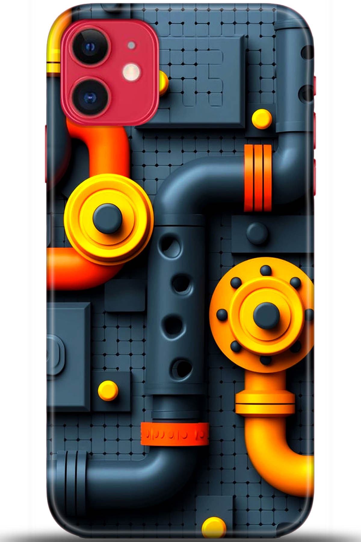 Apple iPhone 11 Uyumlu Kılıf HD Baskılı Kılıf - Followed Institution 5466