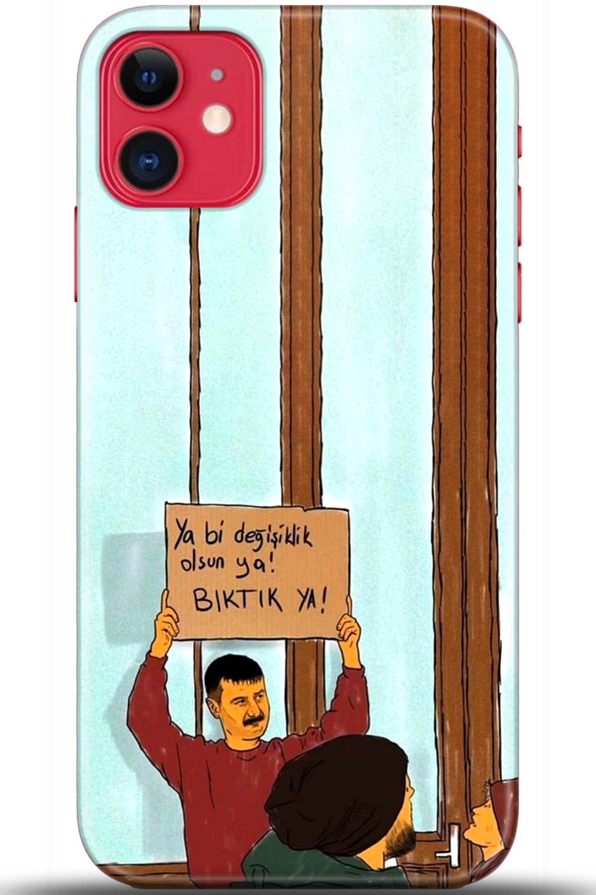 Apple iPhone 11 Uyumlu Kılıf HD Baskılı Kılıf - Followed Institution 5594