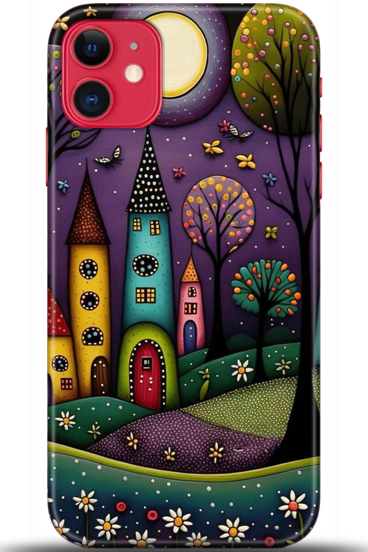 Apple iPhone 11 Uyumlu Kılıf HD Baskılı Kılıf - Followed Institution 5704