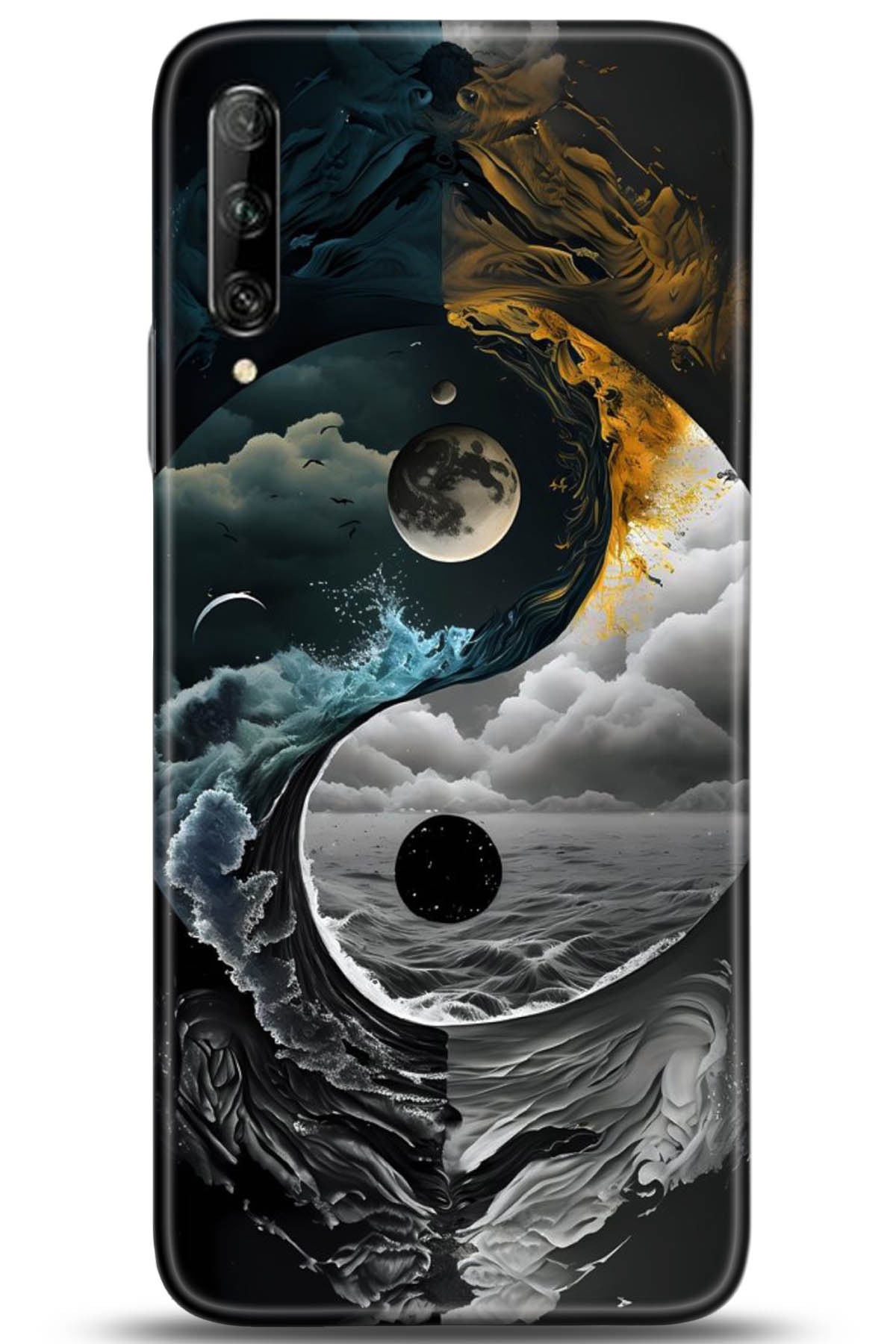 Huawei P Smart Pro 2019 Uyumlu Kılıf HD Baskılı Kılıf - Followed Institution 5177