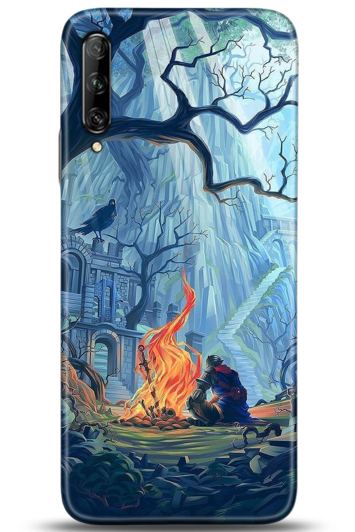 Huawei P Smart Pro 2019 Uyumlu Kılıf HD Baskılı Kılıf - Followed Institution 5308