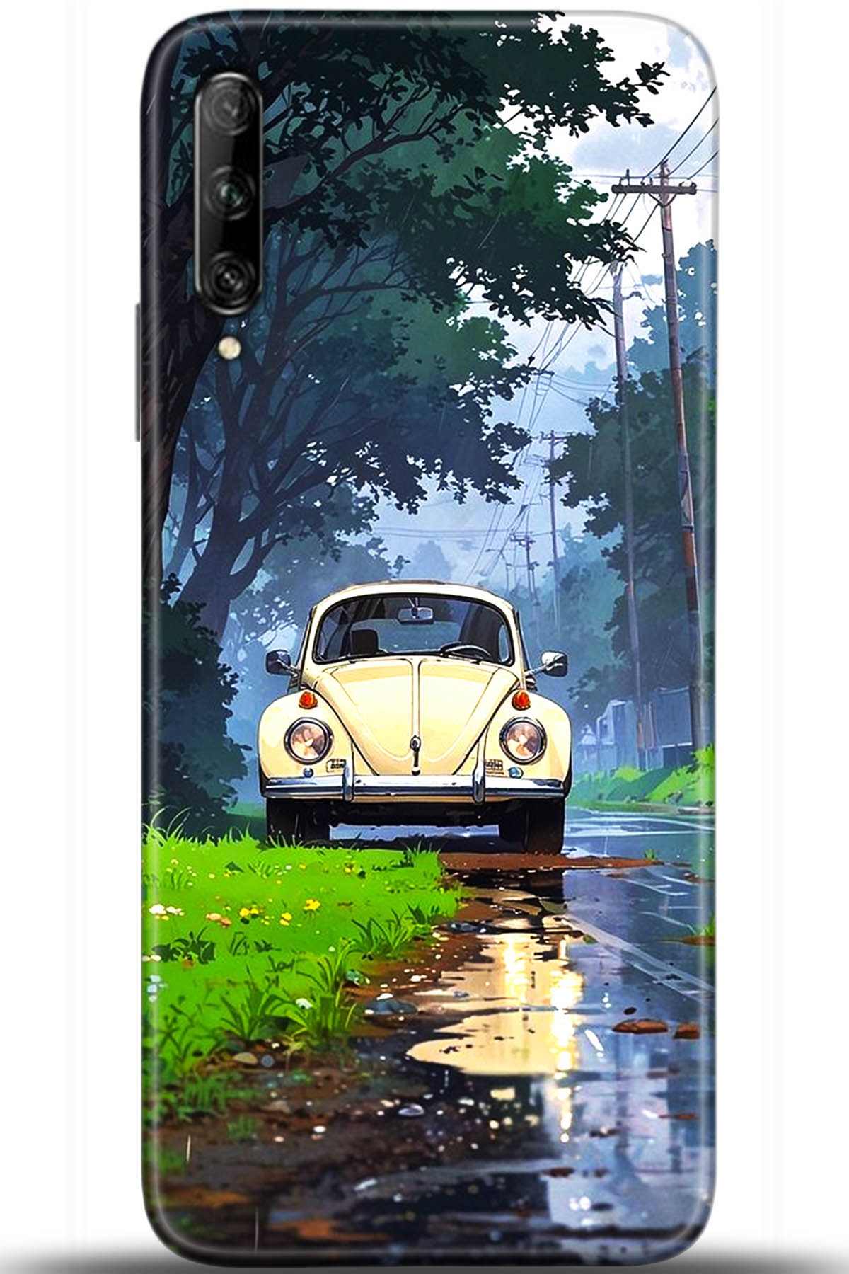 Huawei P Smart Pro 2019 Uyumlu Kılıf HD Baskılı Kılıf - Followed Institution 5562