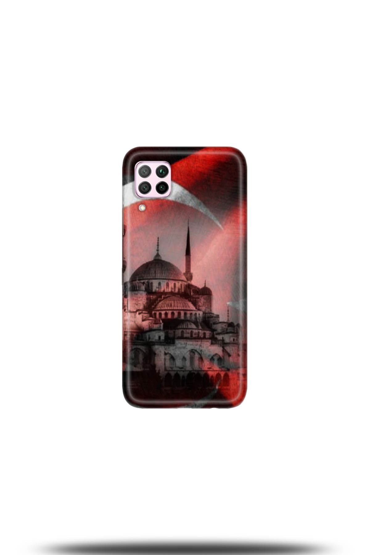 Huawei P40 Lite Uyumlu Kılıf HD Baskılı Kılıf - Followed Institution 5178
