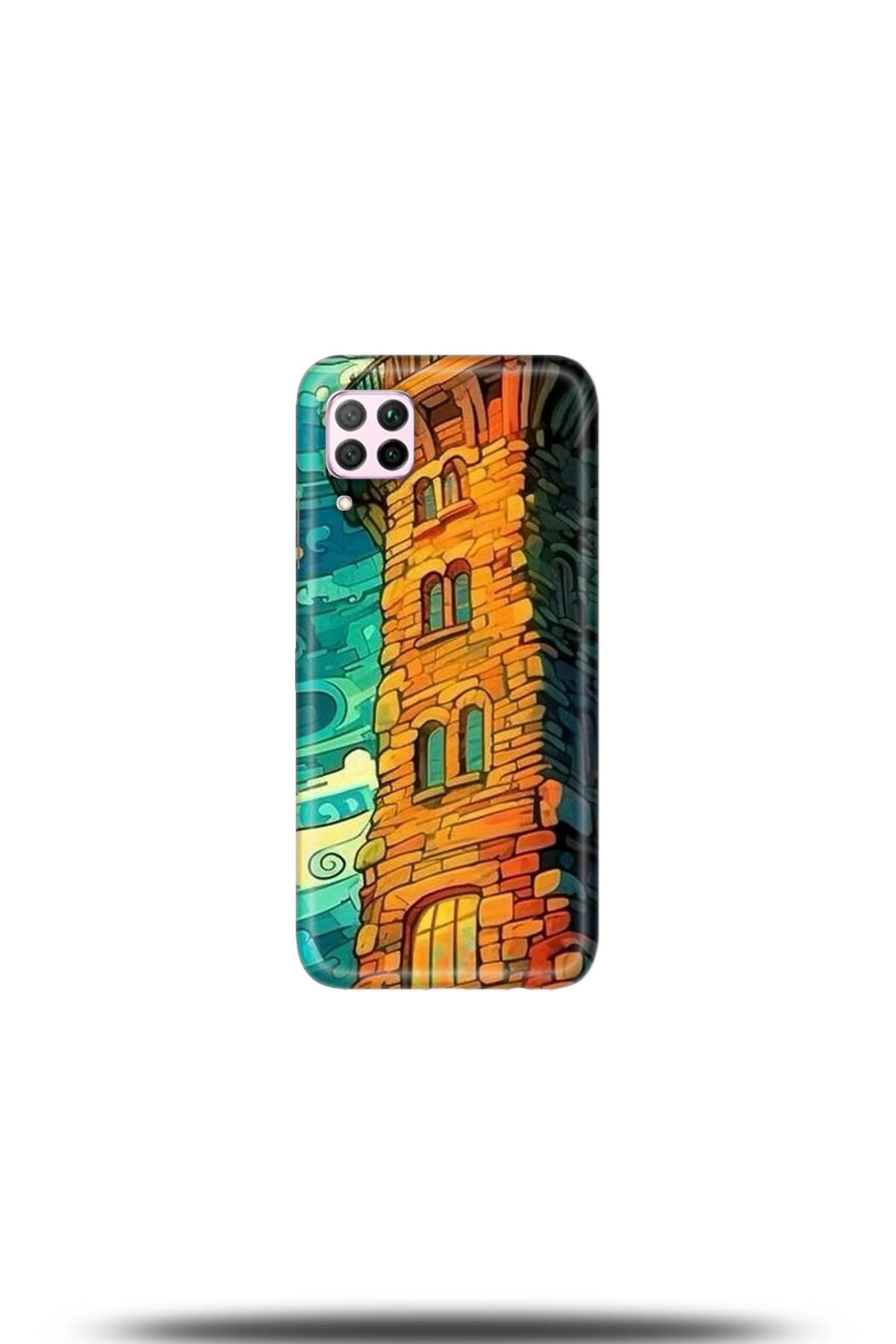 Huawei P40 Lite Uyumlu Kılıf HD Baskılı Kılıf - Followed Institution 5233