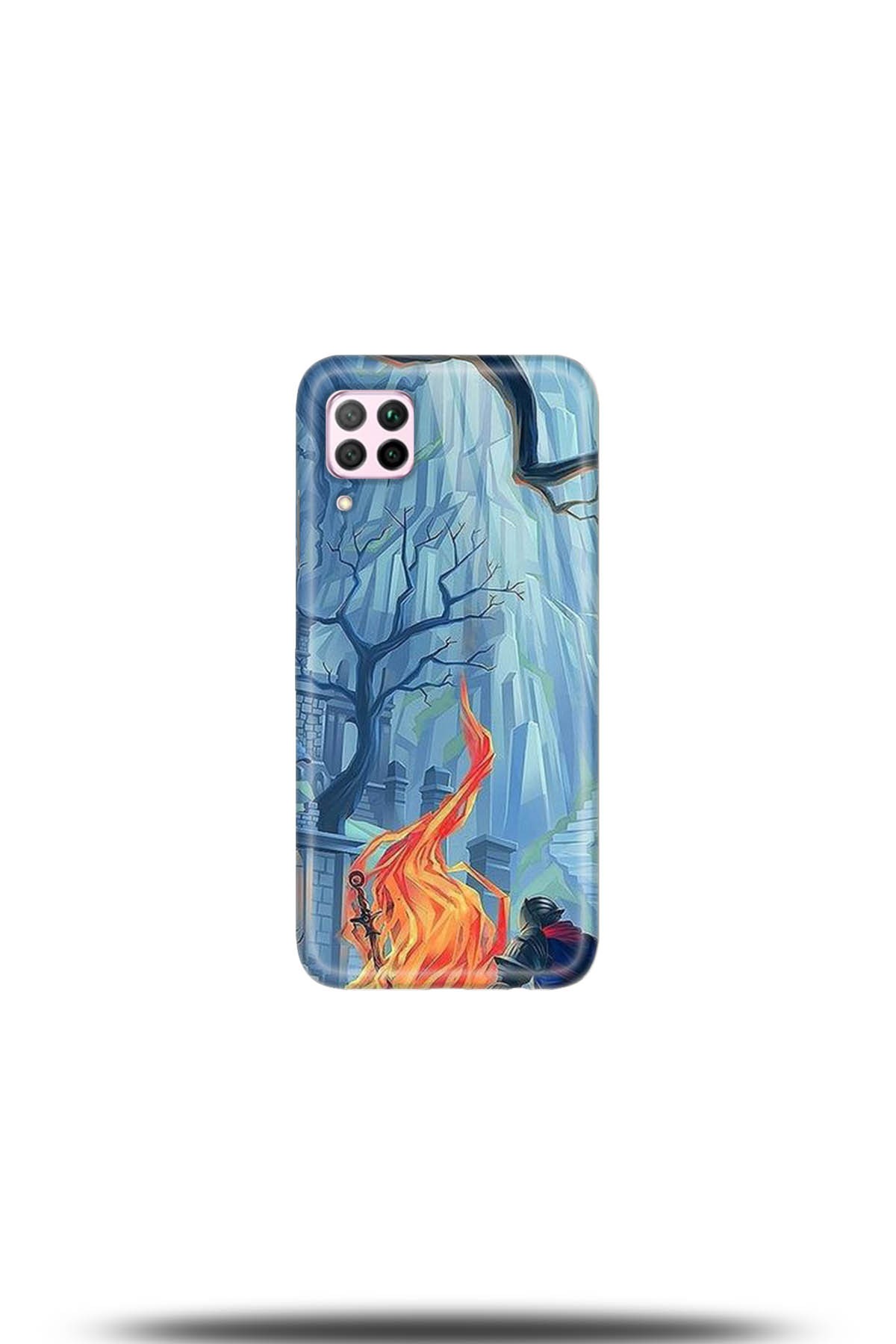 Huawei P40 Lite Uyumlu Kılıf HD Baskılı Kılıf - Followed Institution 5308