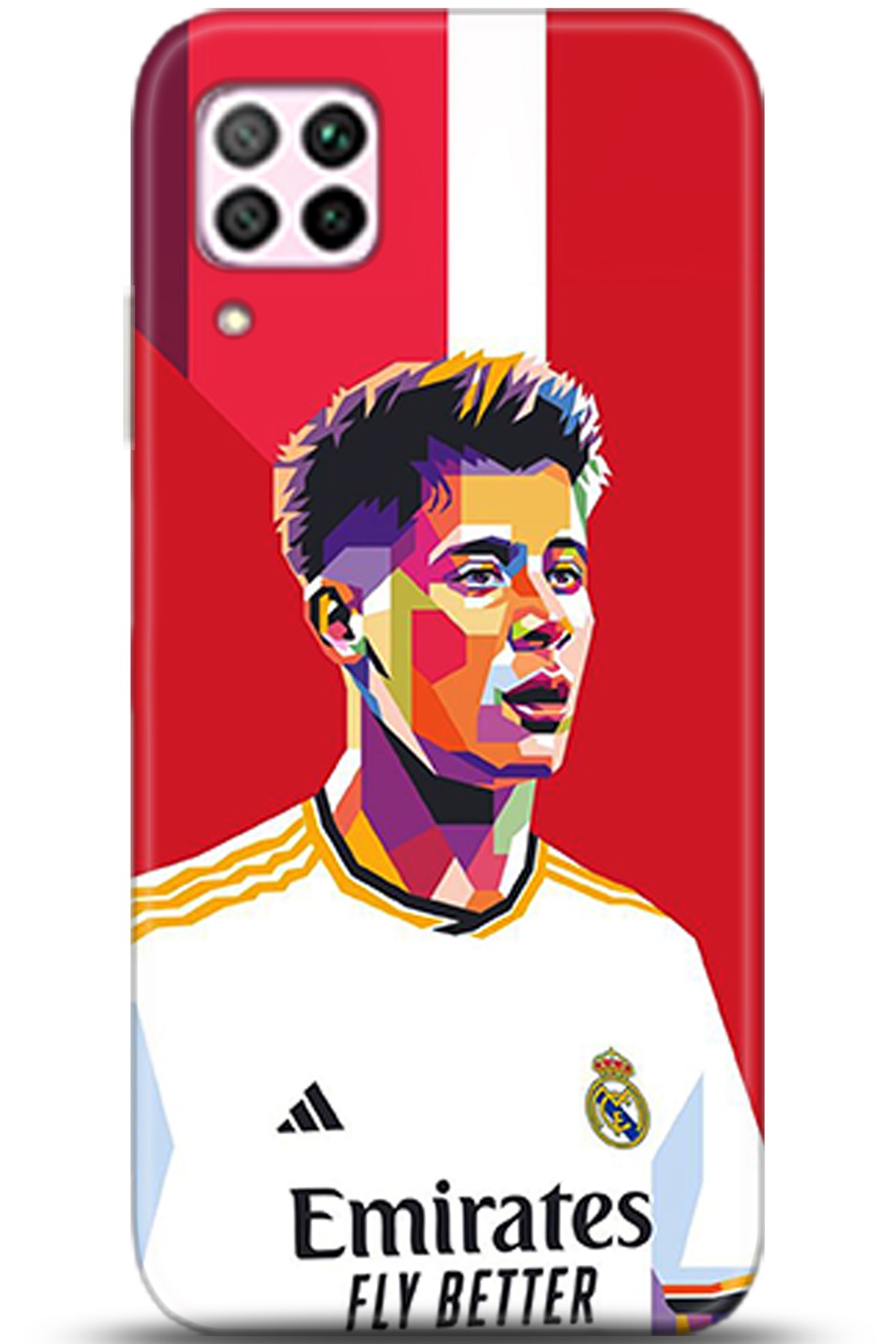 Huawei P40 Lite Uyumlu Kılıf HD Baskılı Kılıf - Followed Institution 5330