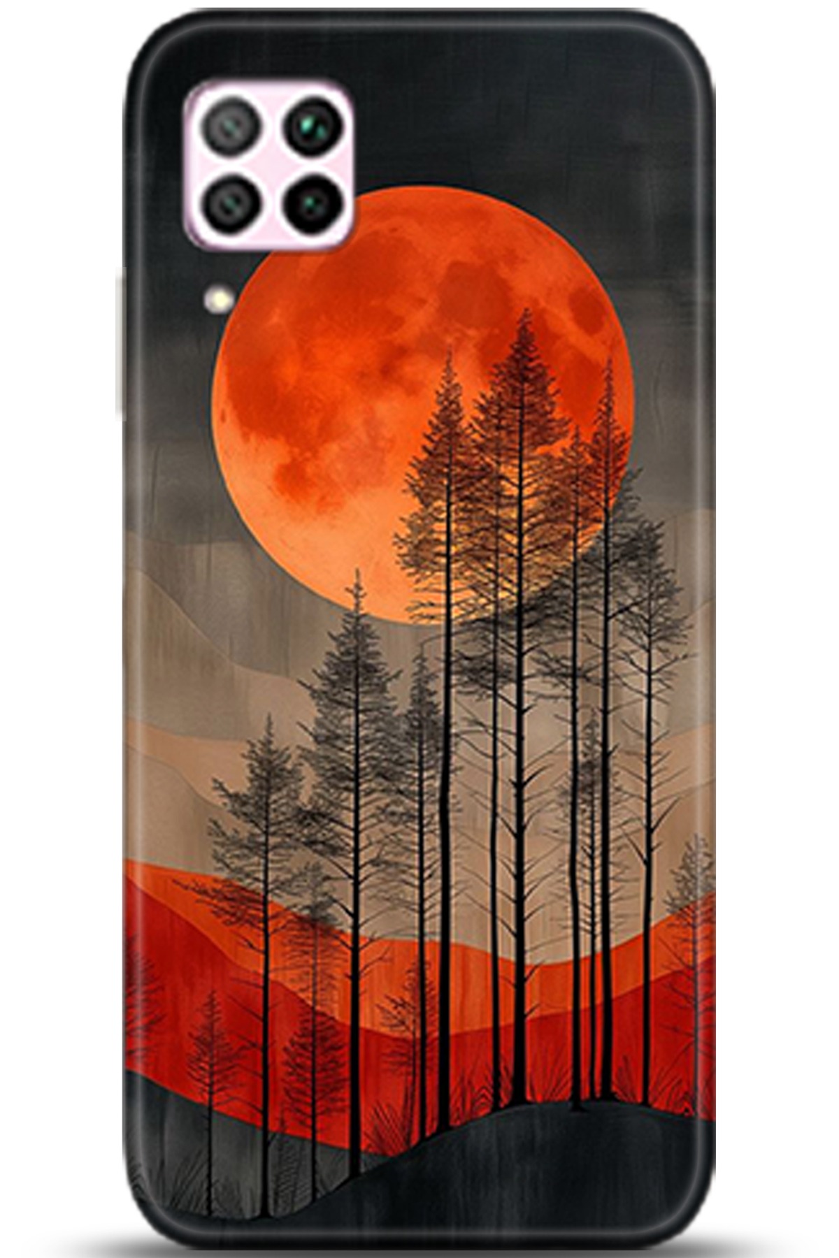 Huawei P40 Lite Uyumlu Kılıf HD Baskılı Kılıf - Followed Institution 5370