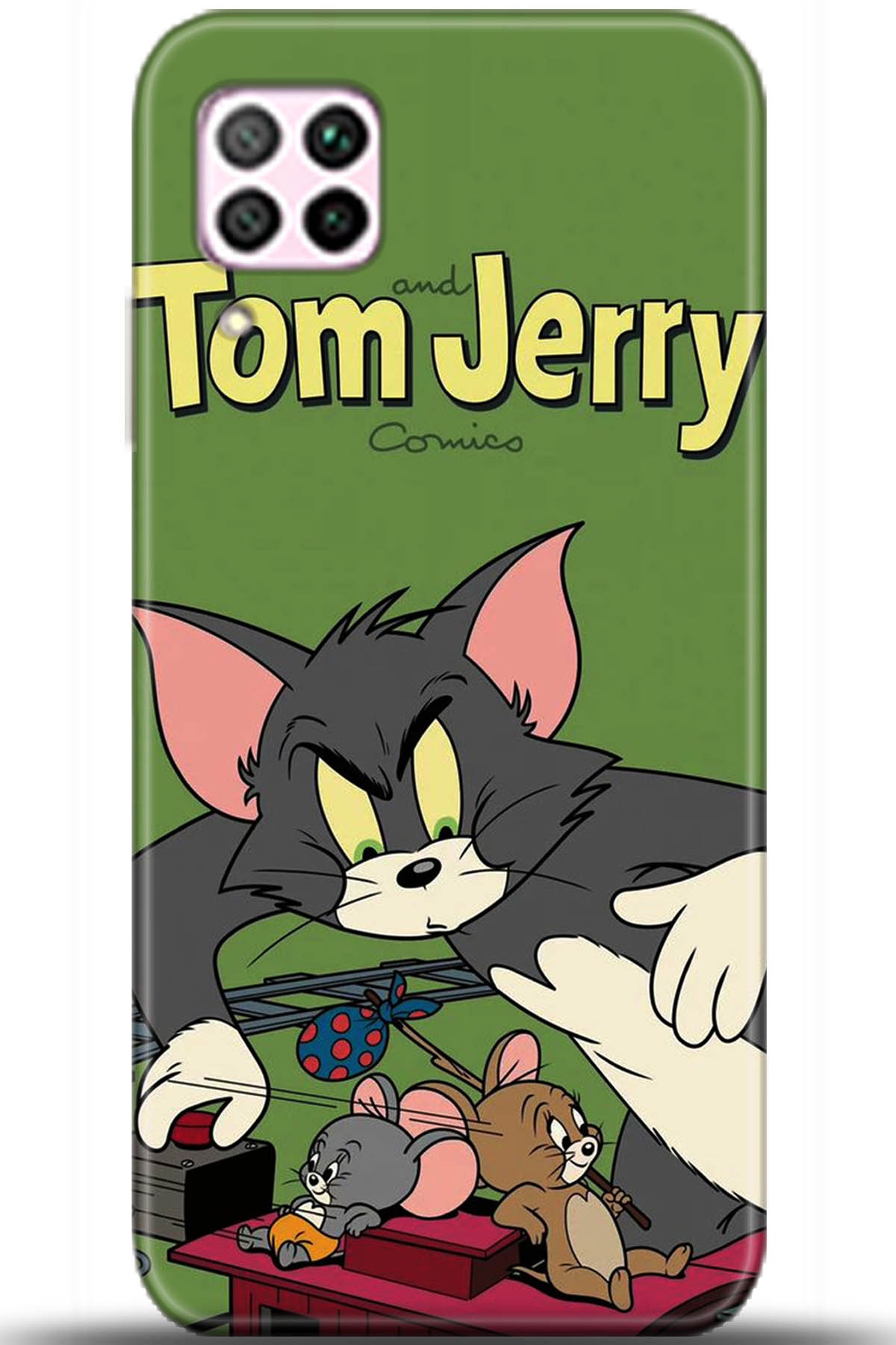 Huawei P40 Lite Uyumlu Kılıf HD Baskılı Kılıf - Followed Institution 5373