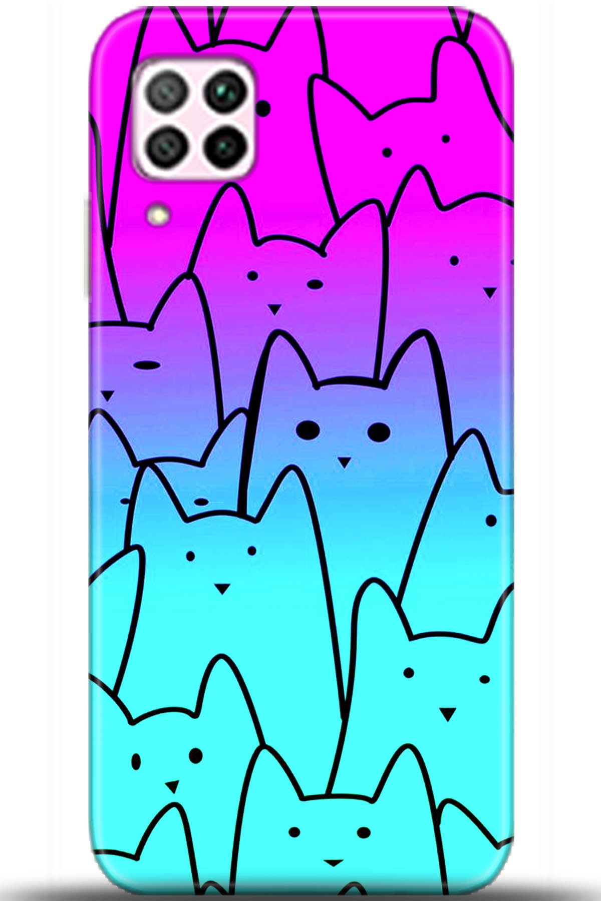 Huawei P40 Lite Uyumlu Kılıf HD Baskılı Kılıf - Followed Institution 5511