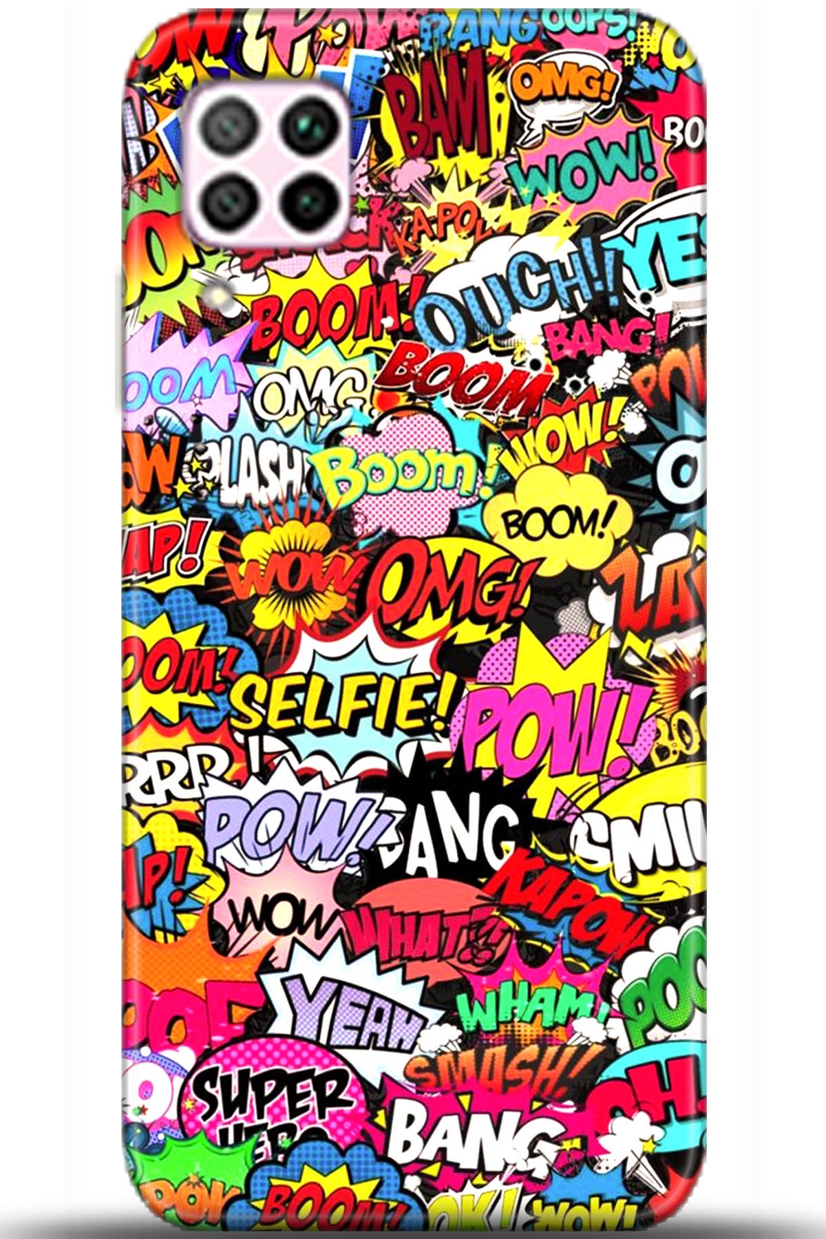 Huawei P40 Lite Uyumlu Kılıf HD Baskılı Kılıf - Followed Institution 5552