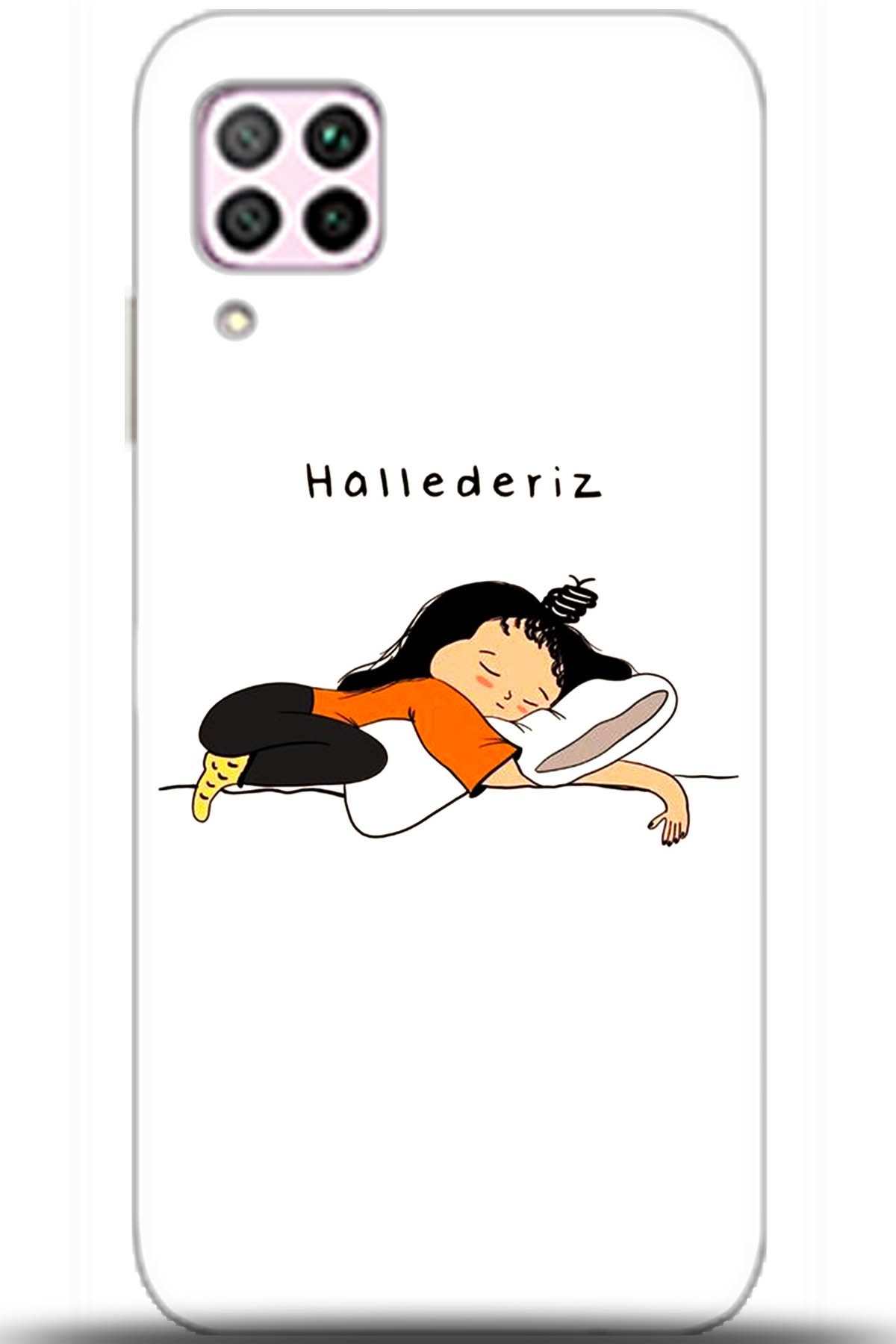 Huawei P40 Lite Uyumlu Kılıf HD Baskılı Kılıf - Followed Institution 5591