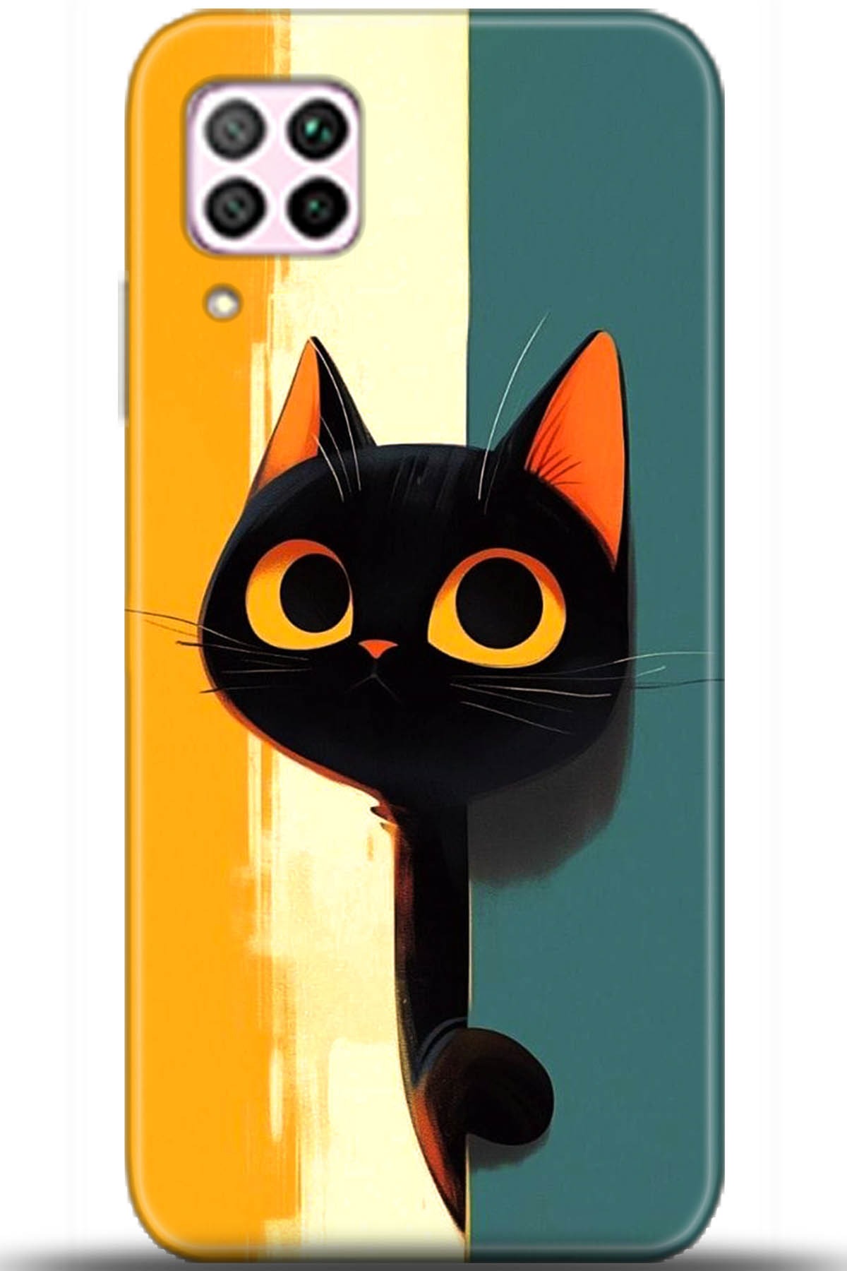 Huawei P40 Lite Uyumlu Kılıf HD Baskılı Kılıf - Followed Institution 5654