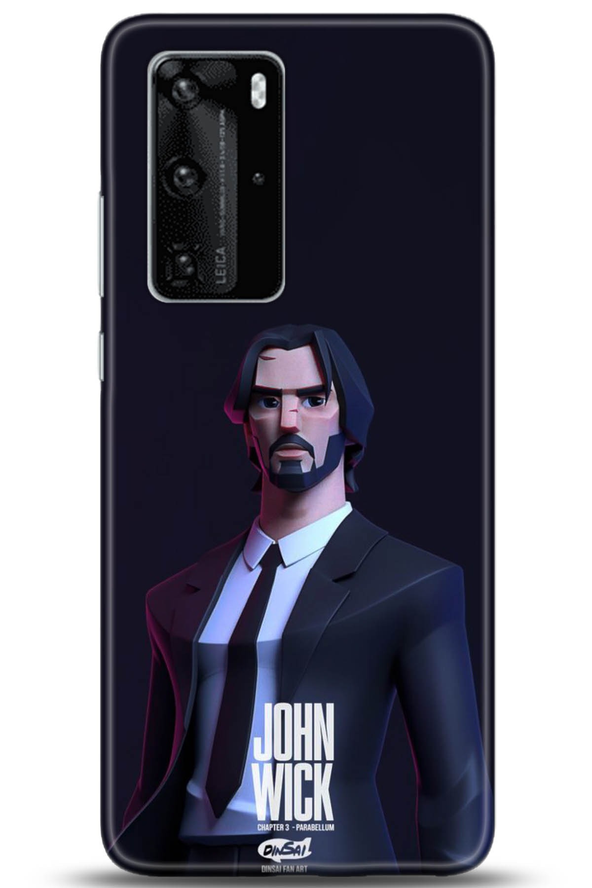 Huawei P40 Pro Uyumlu Kılıf HD Baskılı Kılıf - Followed Institution 5018