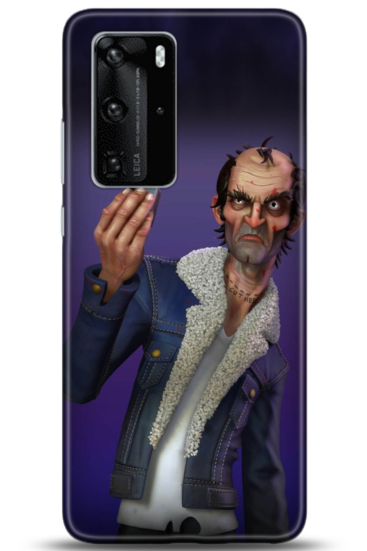 Huawei P40 Pro Uyumlu Kılıf HD Baskılı Kılıf - Followed Institution 5038