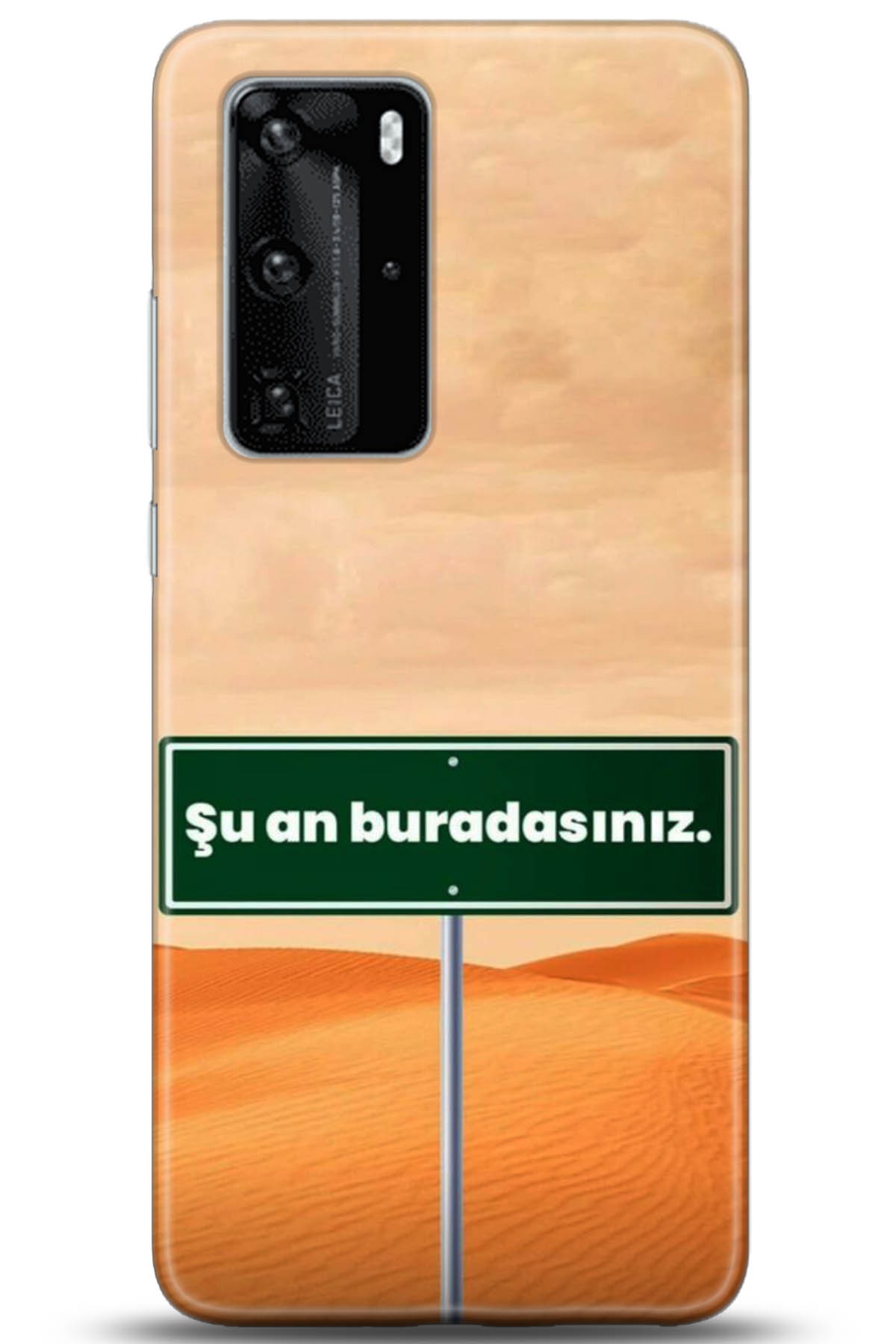 Huawei P40 Pro Uyumlu Kılıf HD Baskılı Kılıf - Followed Institution 5159