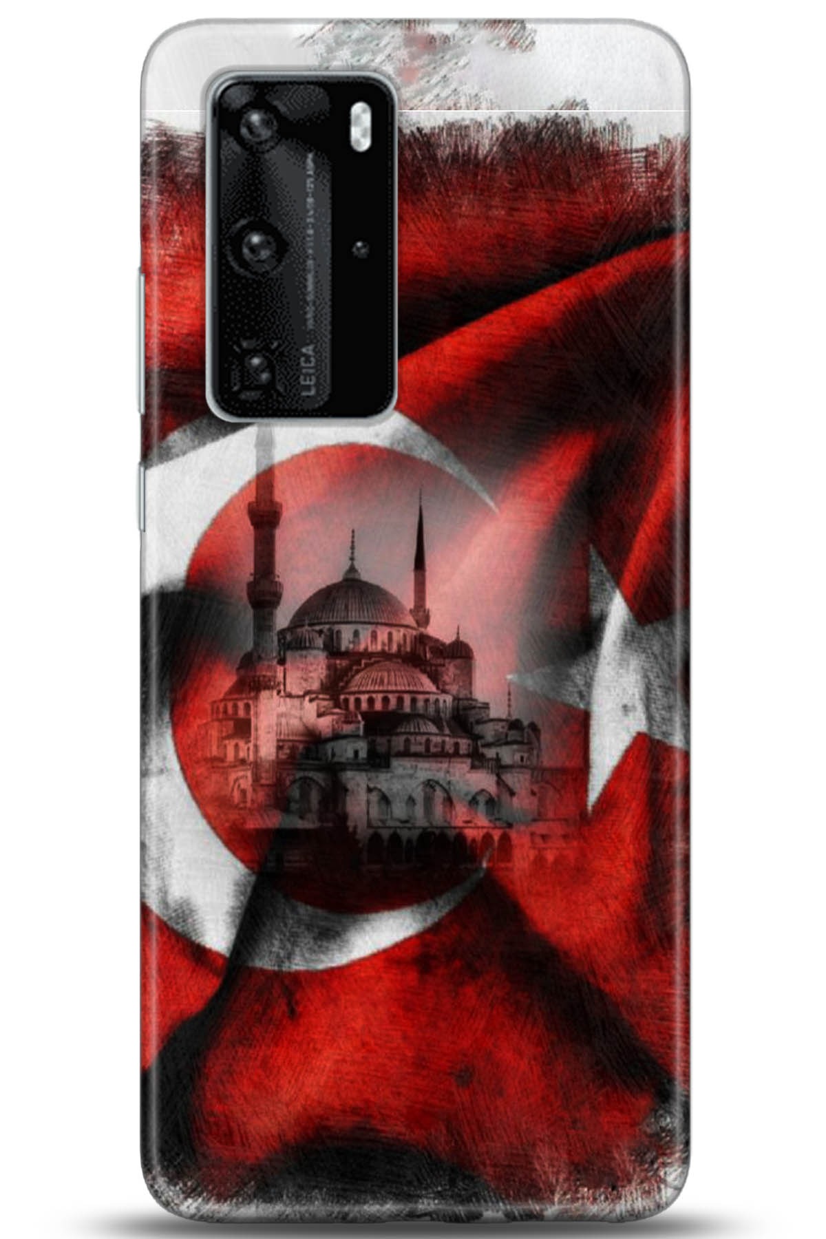 Huawei P40 Pro Uyumlu Kılıf HD Baskılı Kılıf - Followed Institution 5178