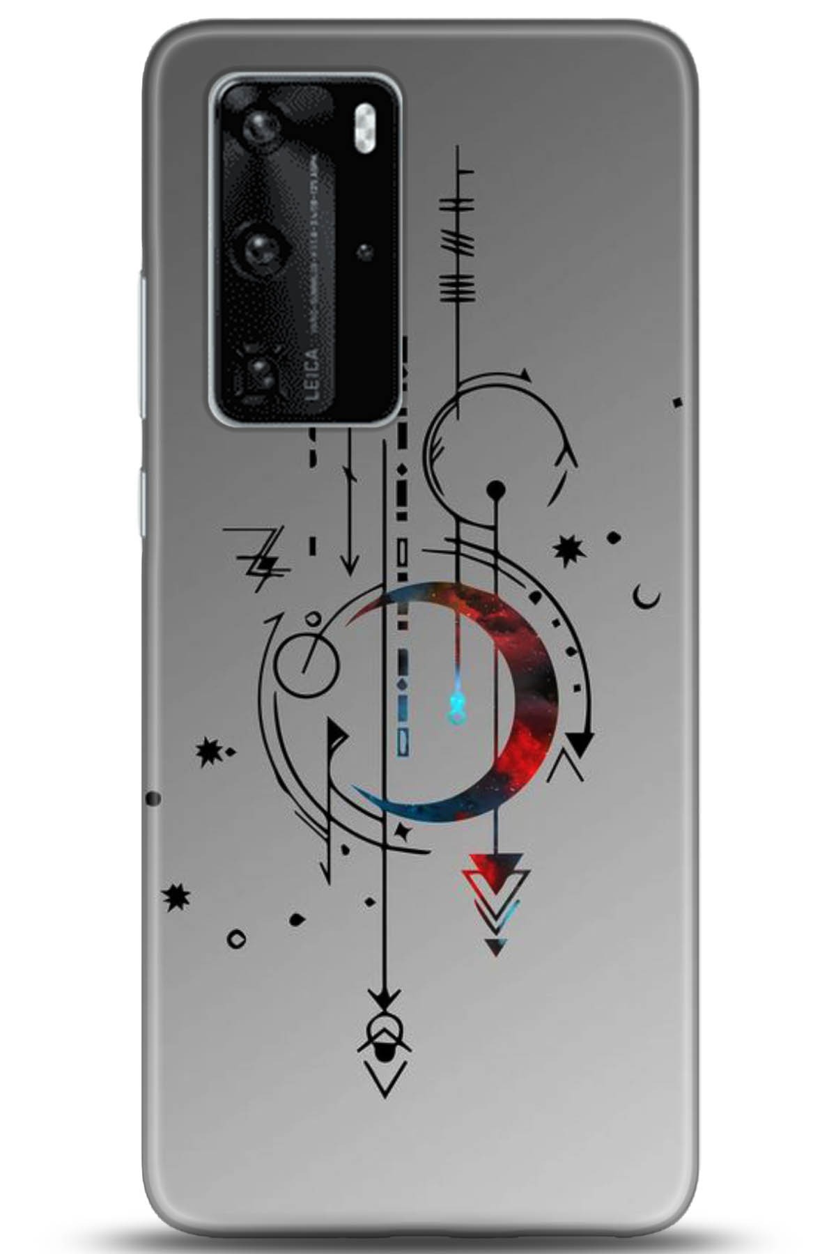 Huawei P40 Pro Uyumlu Kılıf HD Baskılı Kılıf - Followed Institution 5182