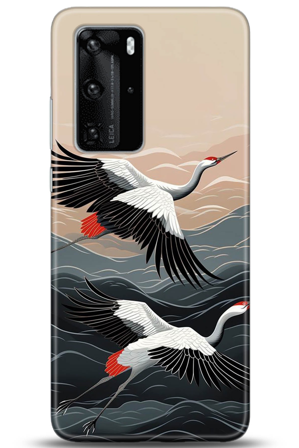 Huawei P40 Pro Uyumlu Kılıf HD Baskılı Kılıf - Followed Institution 5232