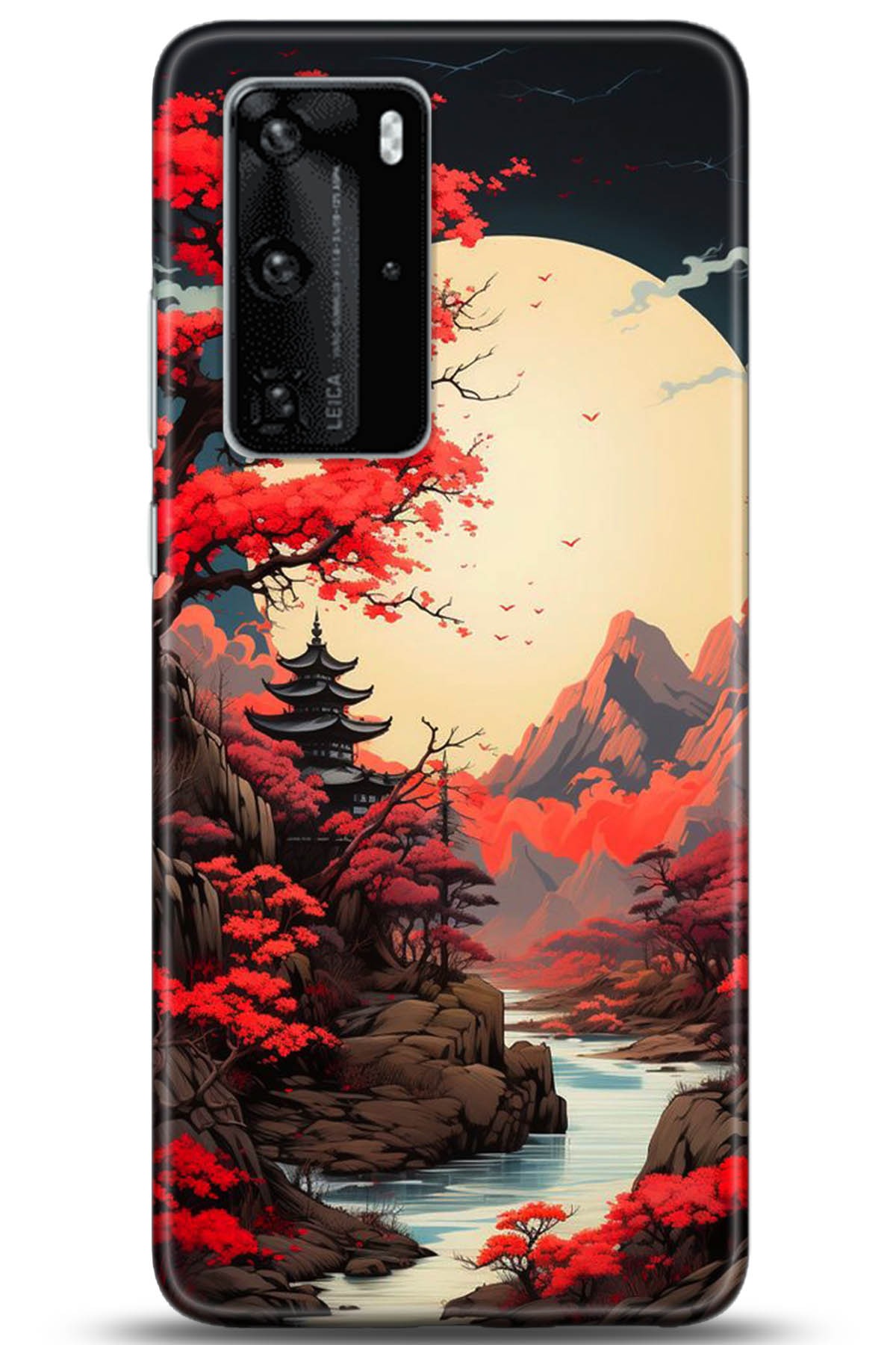 Huawei P40 Pro Uyumlu Kılıf HD Baskılı Kılıf - Followed Institution 5242