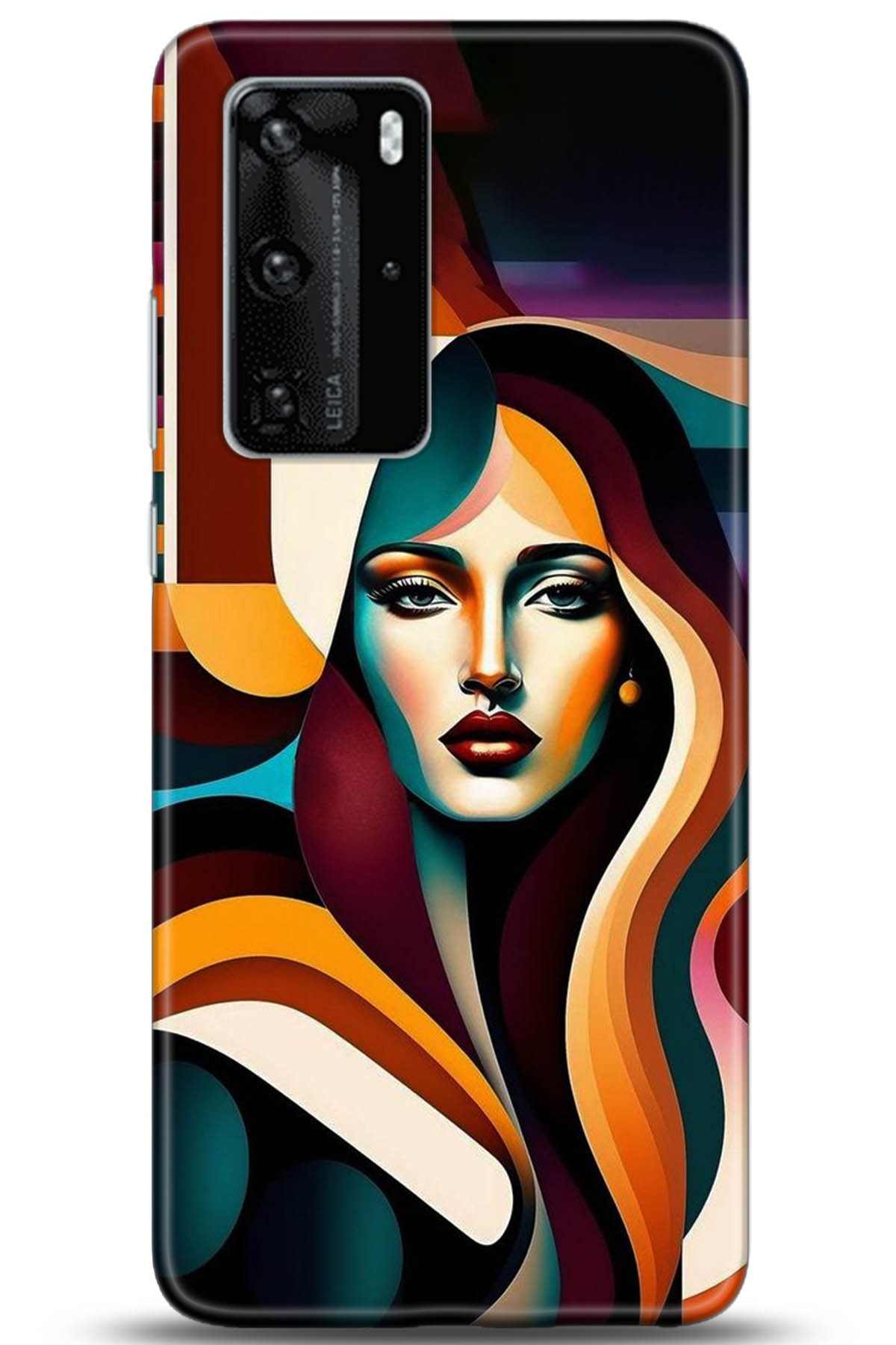 Huawei P40 Pro Uyumlu Kılıf HD Baskılı Kılıf - Followed Institution 5245