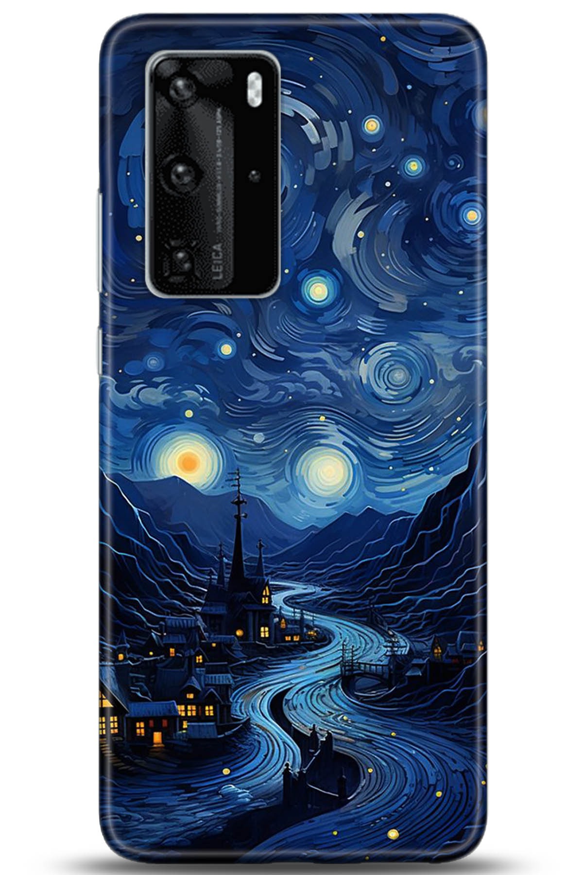 Huawei P40 Pro Uyumlu Kılıf HD Baskılı Kılıf - Followed Institution 5276
