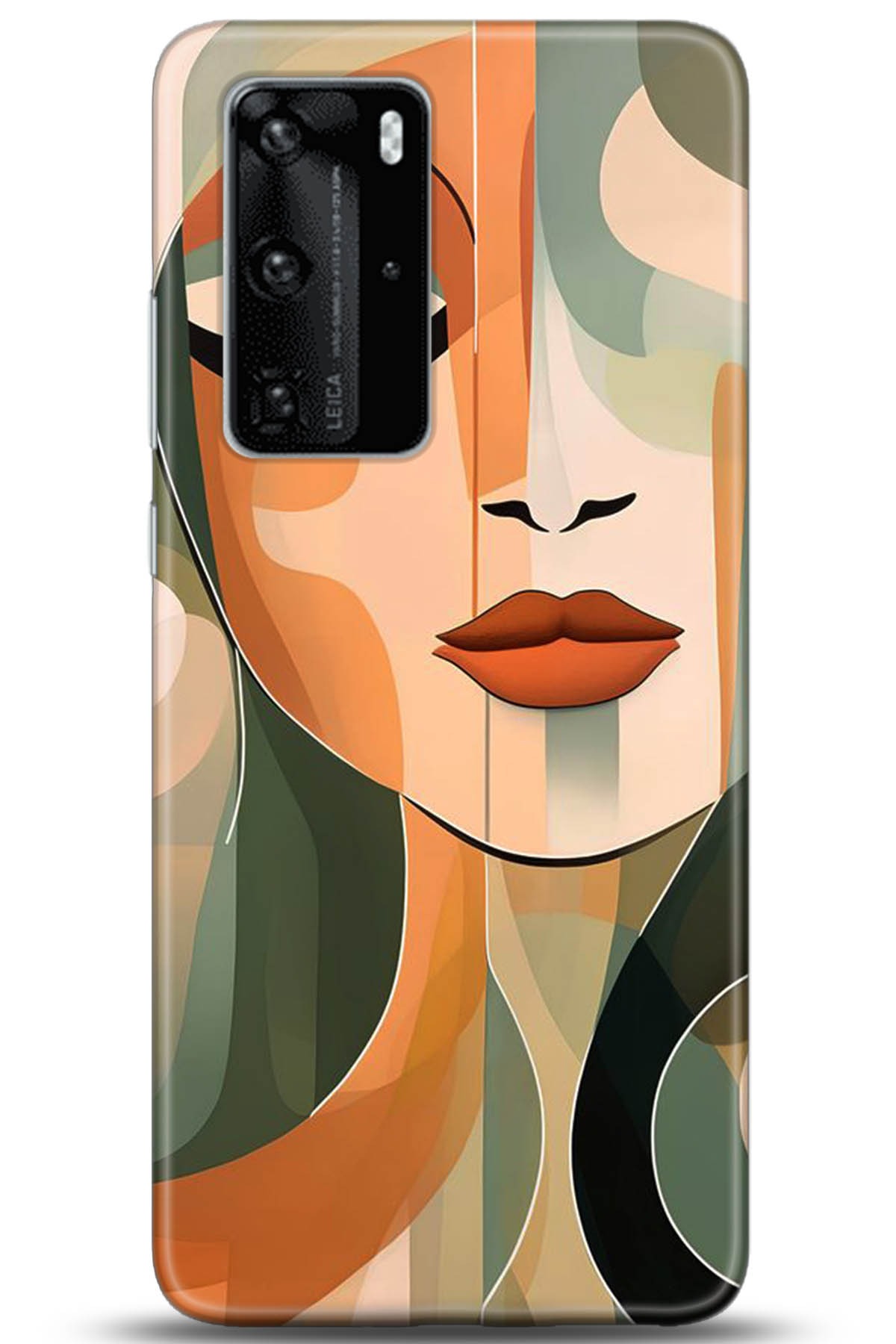 Huawei P40 Pro Uyumlu Kılıf HD Baskılı Kılıf - Followed Institution 5279