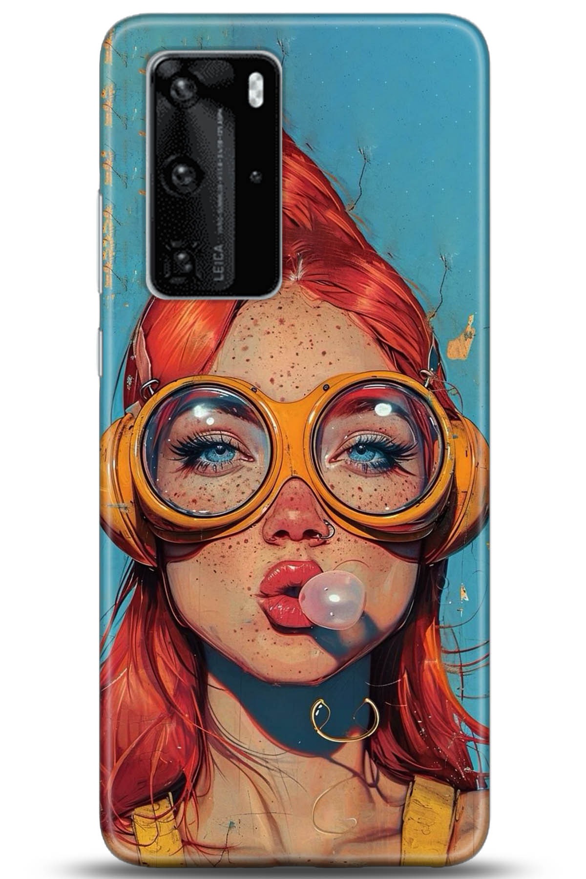 Huawei P40 Pro Uyumlu Kılıf HD Baskılı Kılıf - Followed Institution 5286