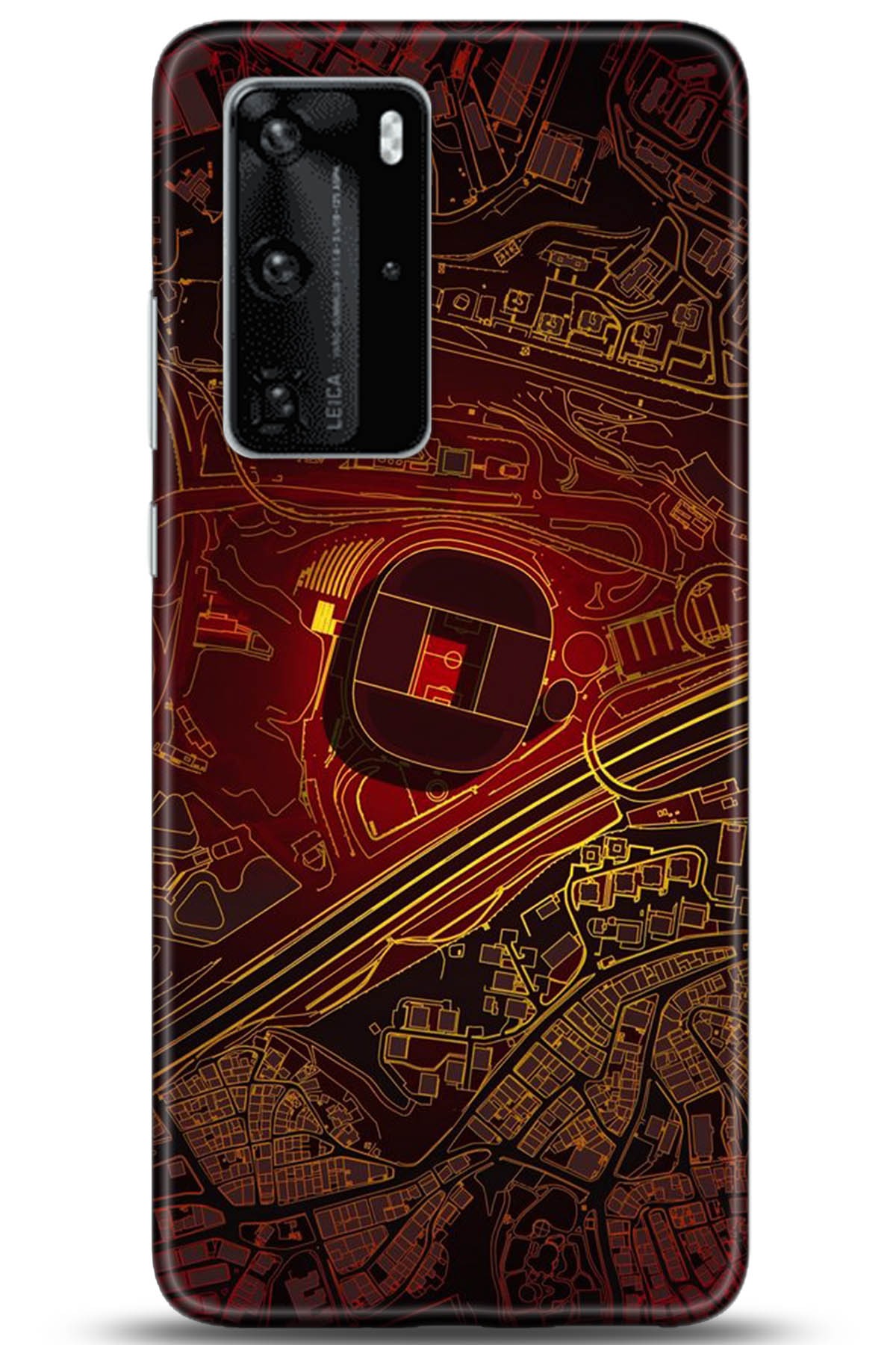 Huawei P40 Pro Uyumlu Kılıf HD Baskılı Kılıf - Followed Institution 5297