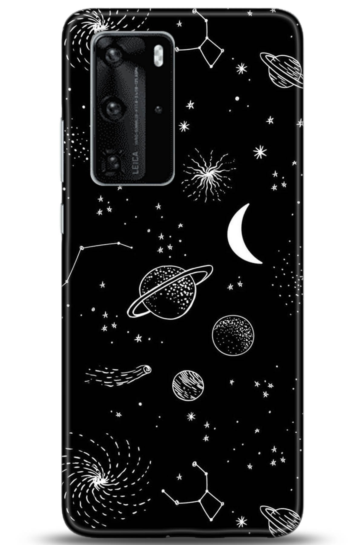 Huawei P40 Pro Uyumlu Kılıf HD Baskılı Kılıf - Followed Institution 5302
