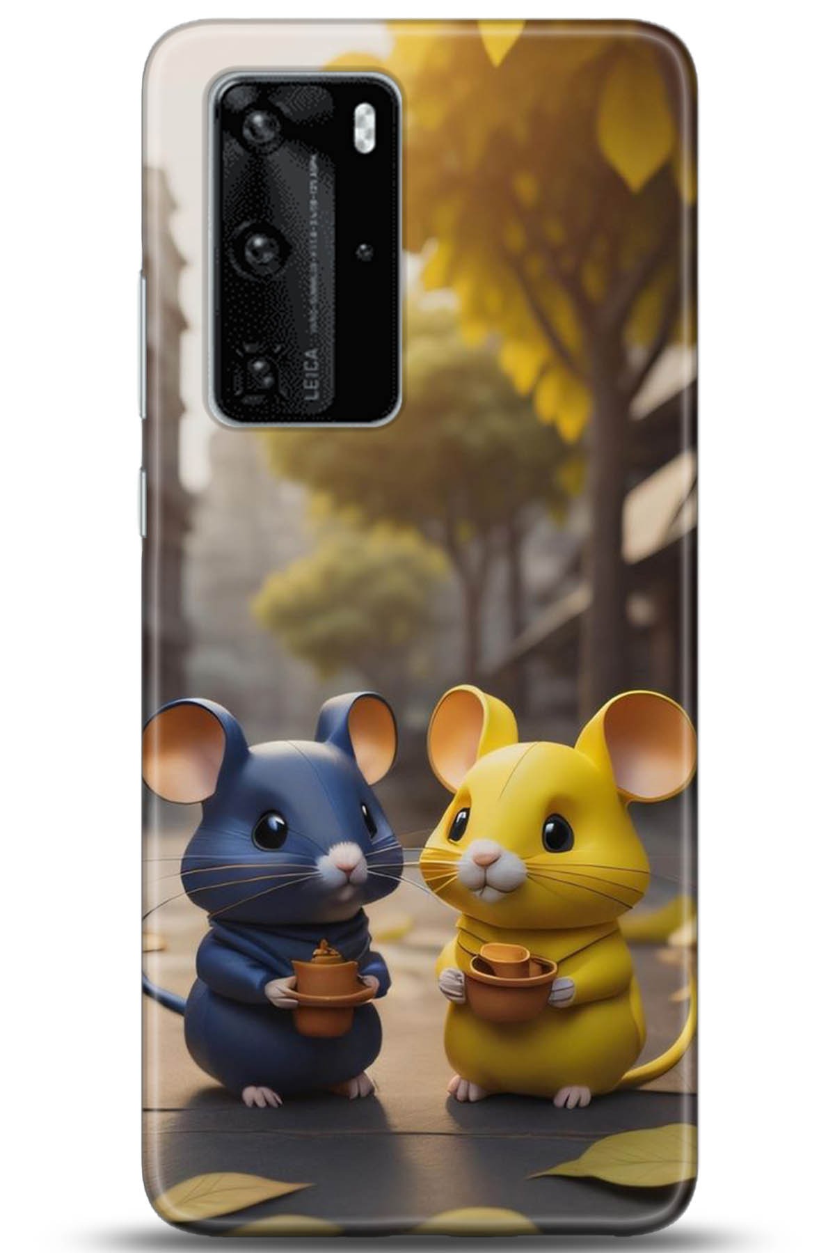 Huawei P40 Pro Uyumlu Kılıf HD Baskılı Kılıf - Followed Institution 5306