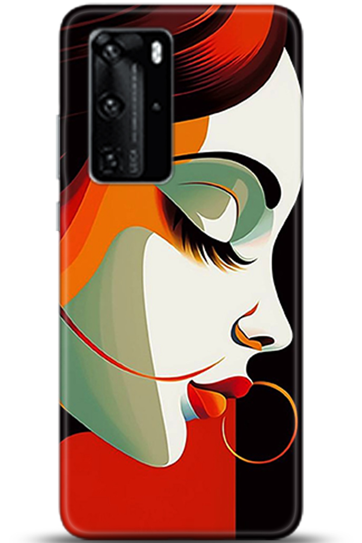 Huawei P40 Pro Uyumlu Kılıf HD Baskılı Kılıf - Followed Institution 5324