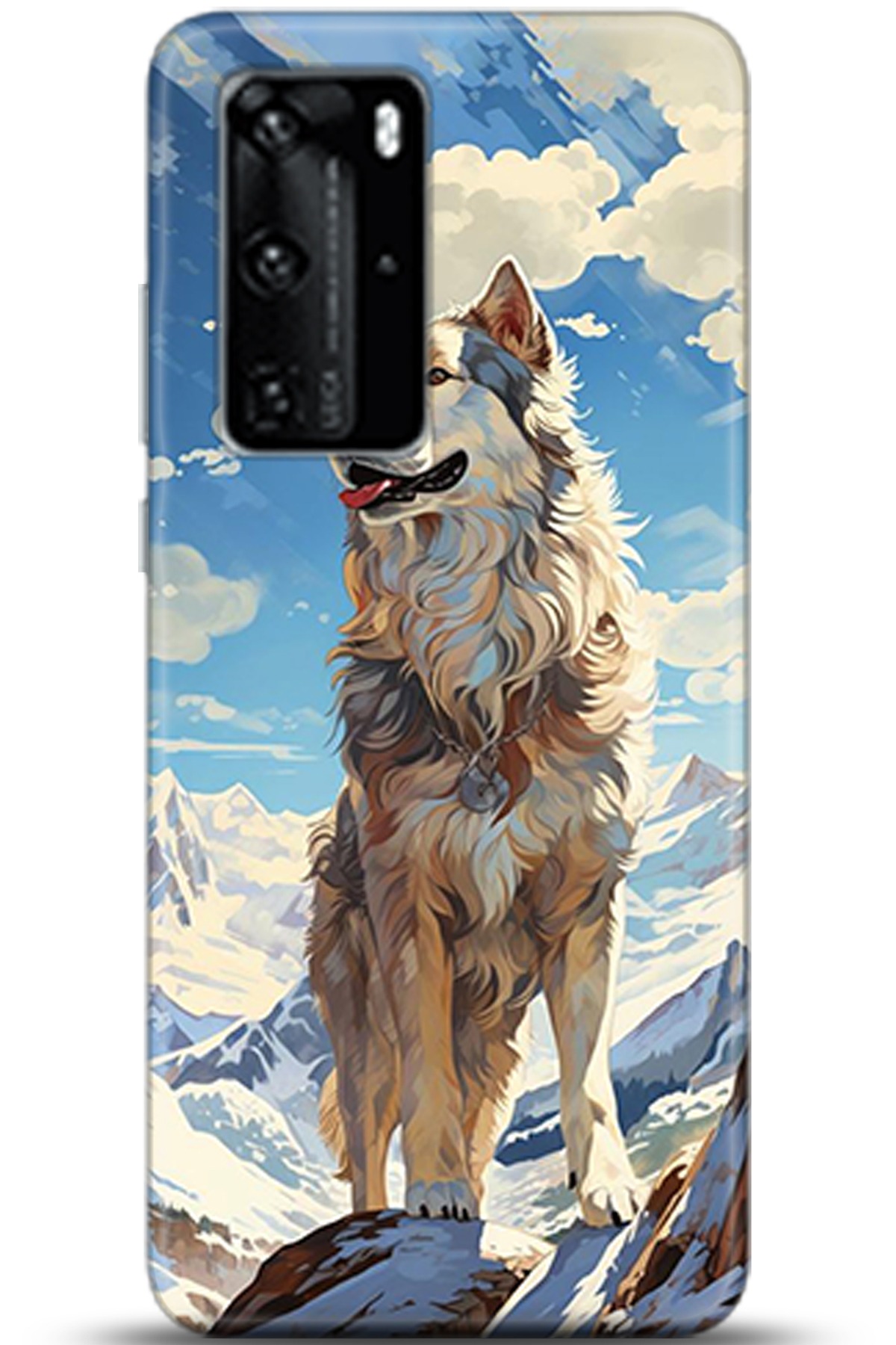 Huawei P40 Pro Uyumlu Kılıf HD Baskılı Kılıf - Followed Institution 5357