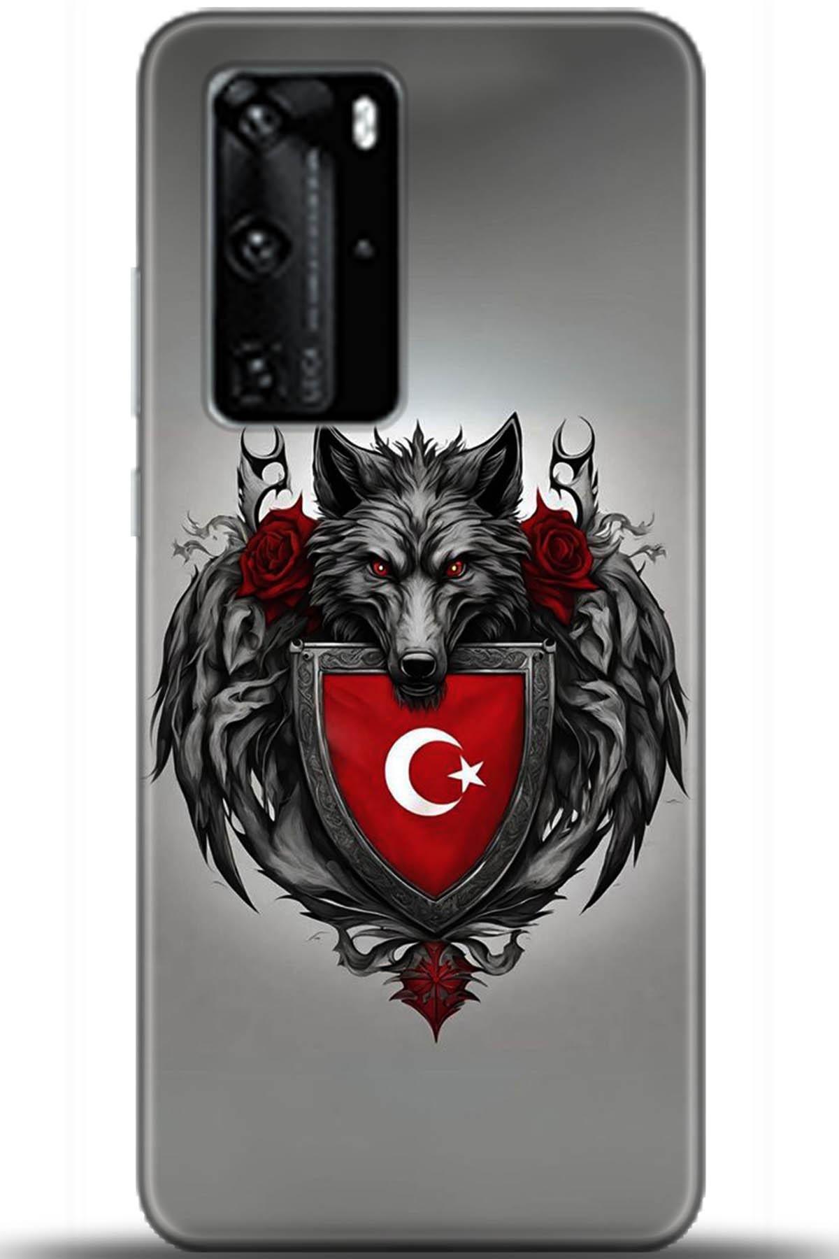 Huawei P40 Pro Uyumlu Kılıf HD Baskılı Kılıf - Followed Institution 5374