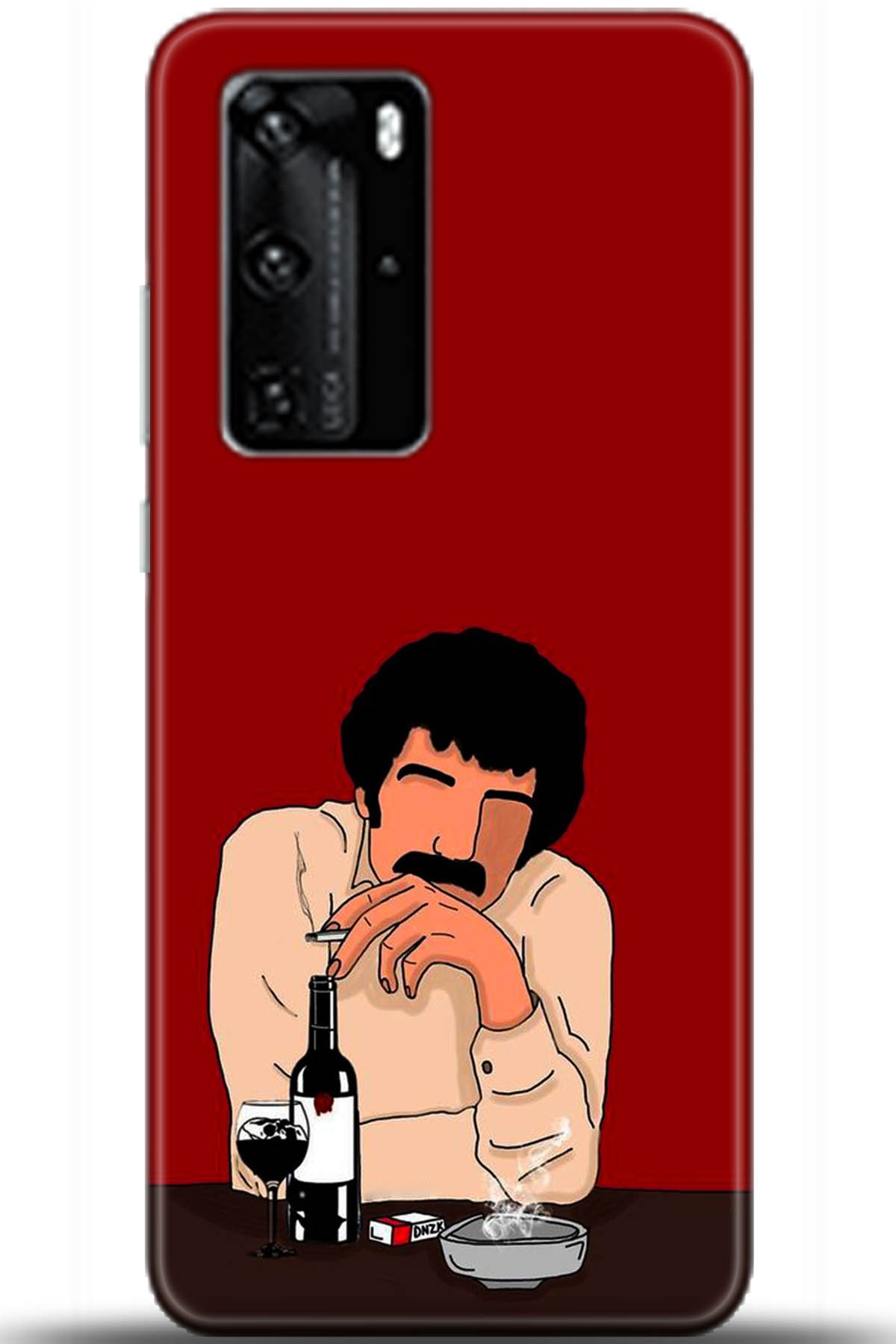 Huawei P40 Pro Uyumlu Kılıf HD Baskılı Kılıf - Followed Institution 5396