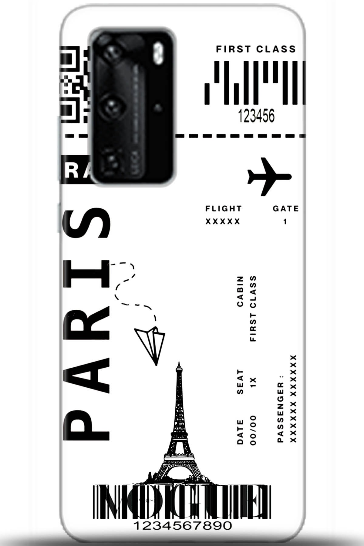 Huawei P40 Pro Uyumlu Kılıf HD Baskılı Kılıf - Followed Institution 5414