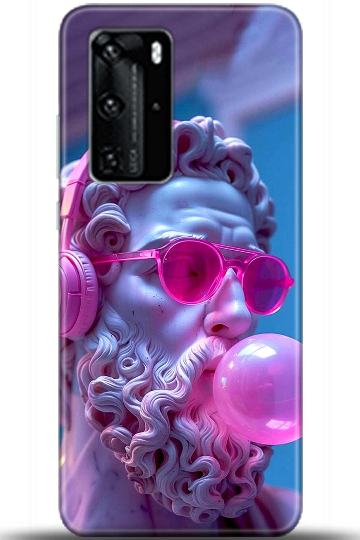 Huawei P40 Pro Uyumlu Kılıf HD Baskılı Kılıf - Followed Institution 5435