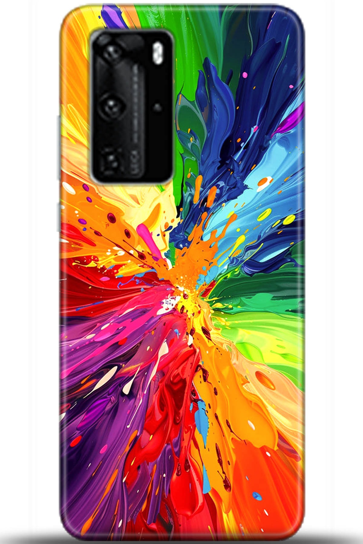 Huawei P40 Pro Uyumlu Kılıf HD Baskılı Kılıf - Followed Institution 5513