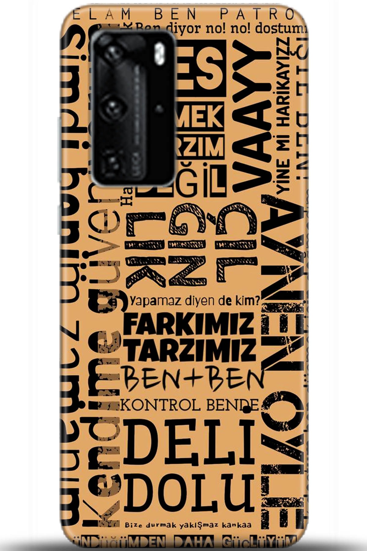 Huawei P40 Pro Uyumlu Kılıf HD Baskılı Kılıf - Followed Institution 5588